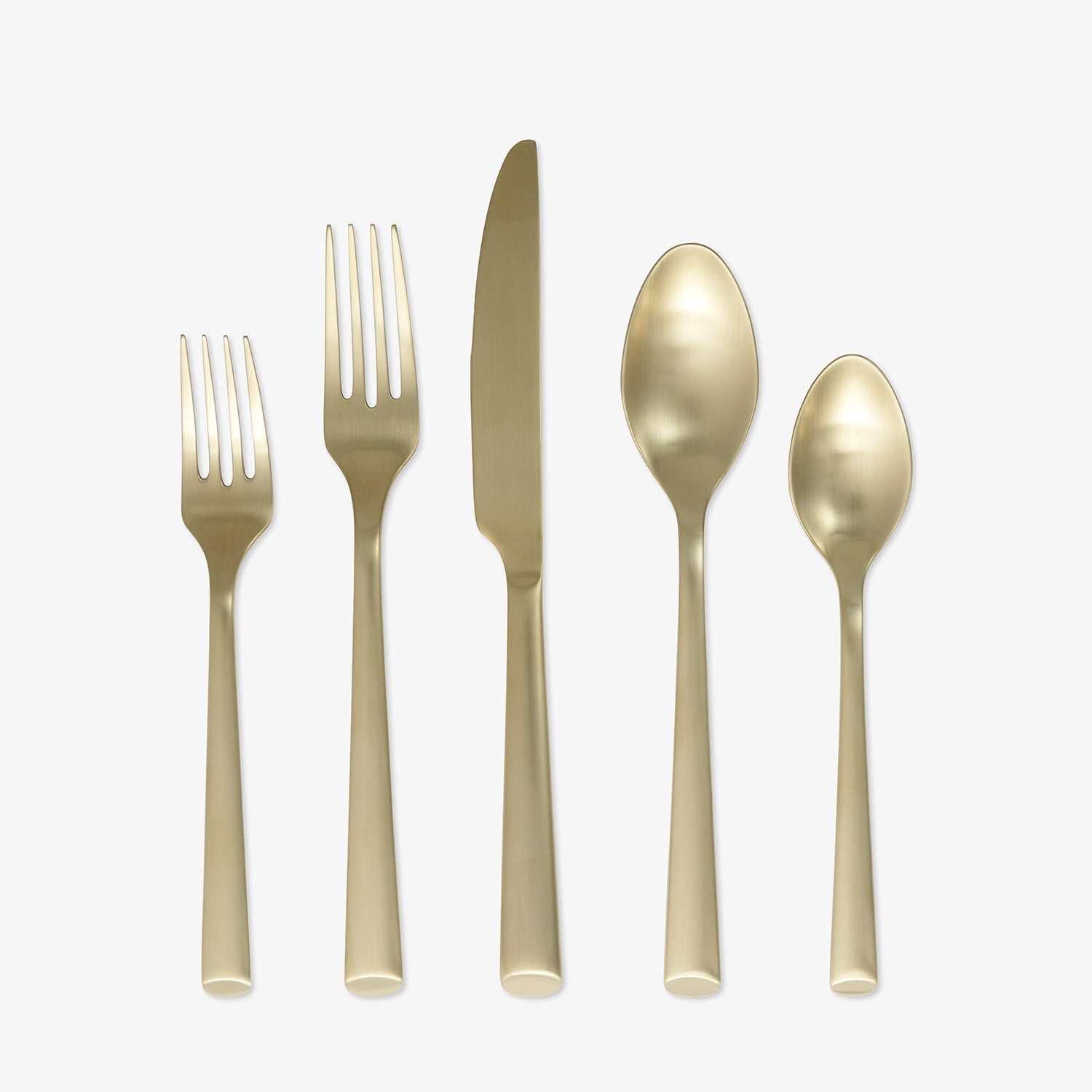 Champagne Gold Flatware Set 20-Piece for 4 | Gilda Satin