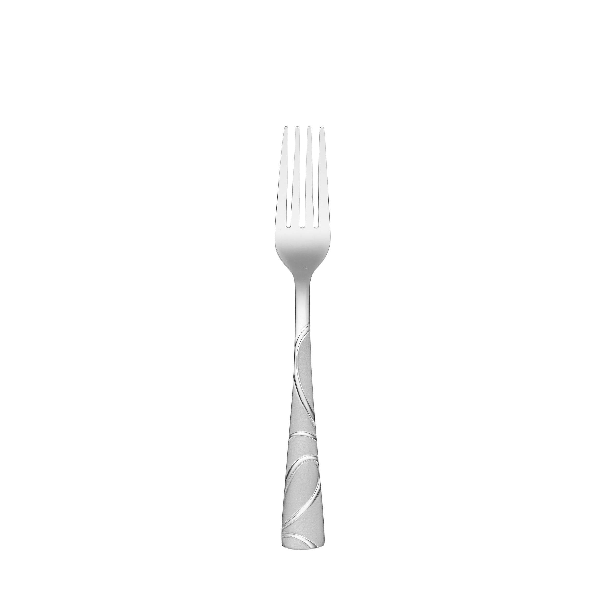 Elegant Salad Fork with Chrome Accents | Sasha Sand