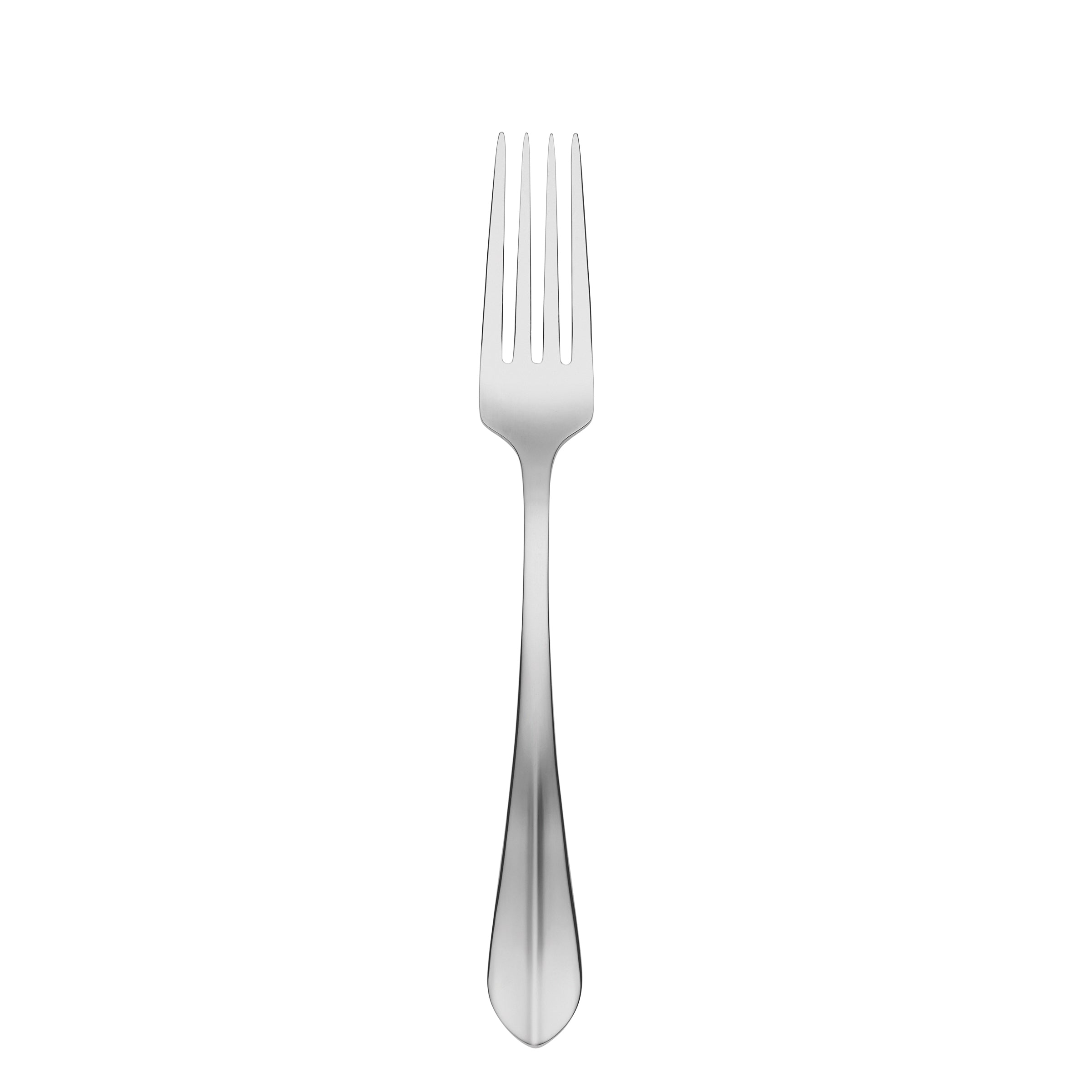 Satin Dinner Fork with Classic Ridge Handle | Greenpond
