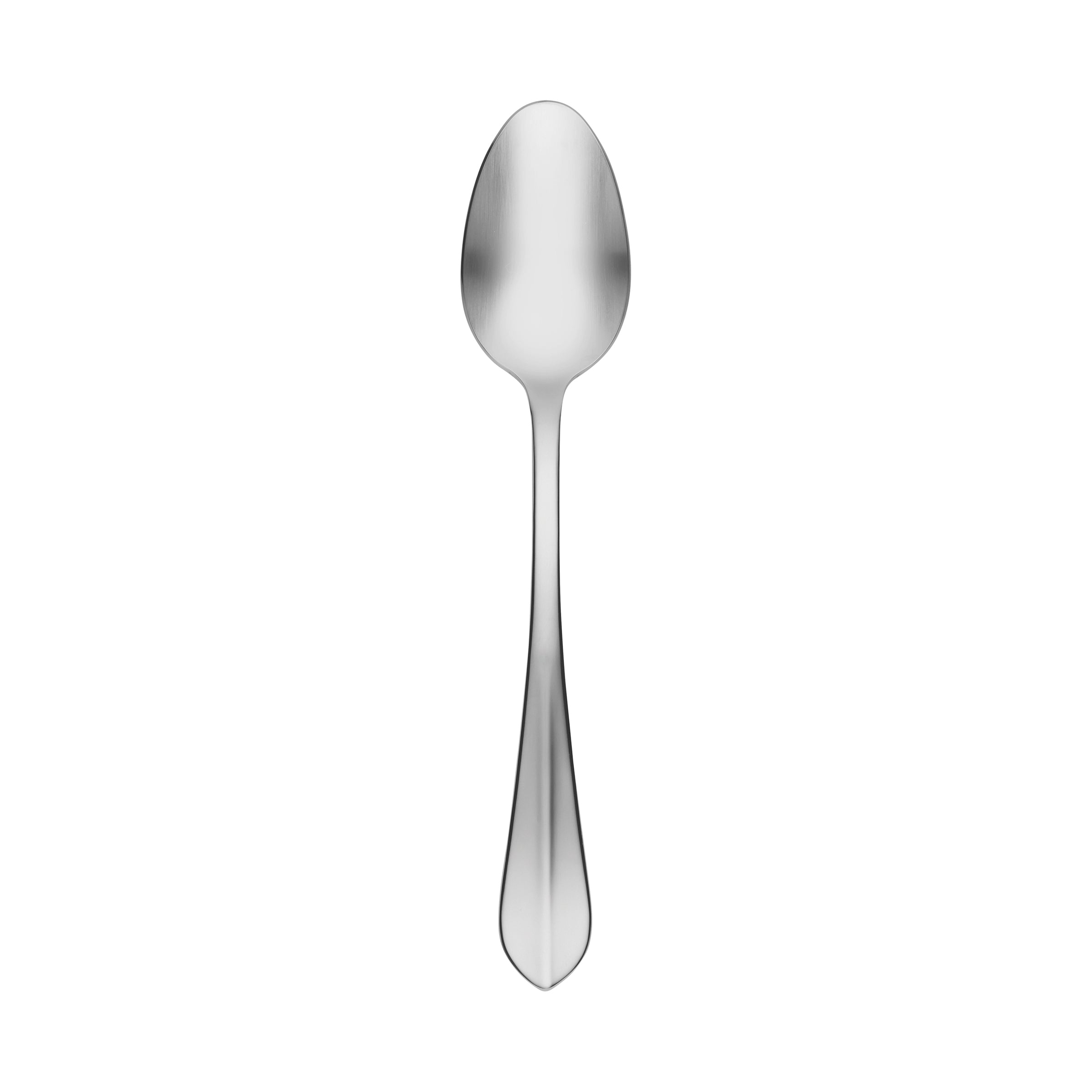 Satin Finish Dinner Spoon with Ridge Detail | Greenpond