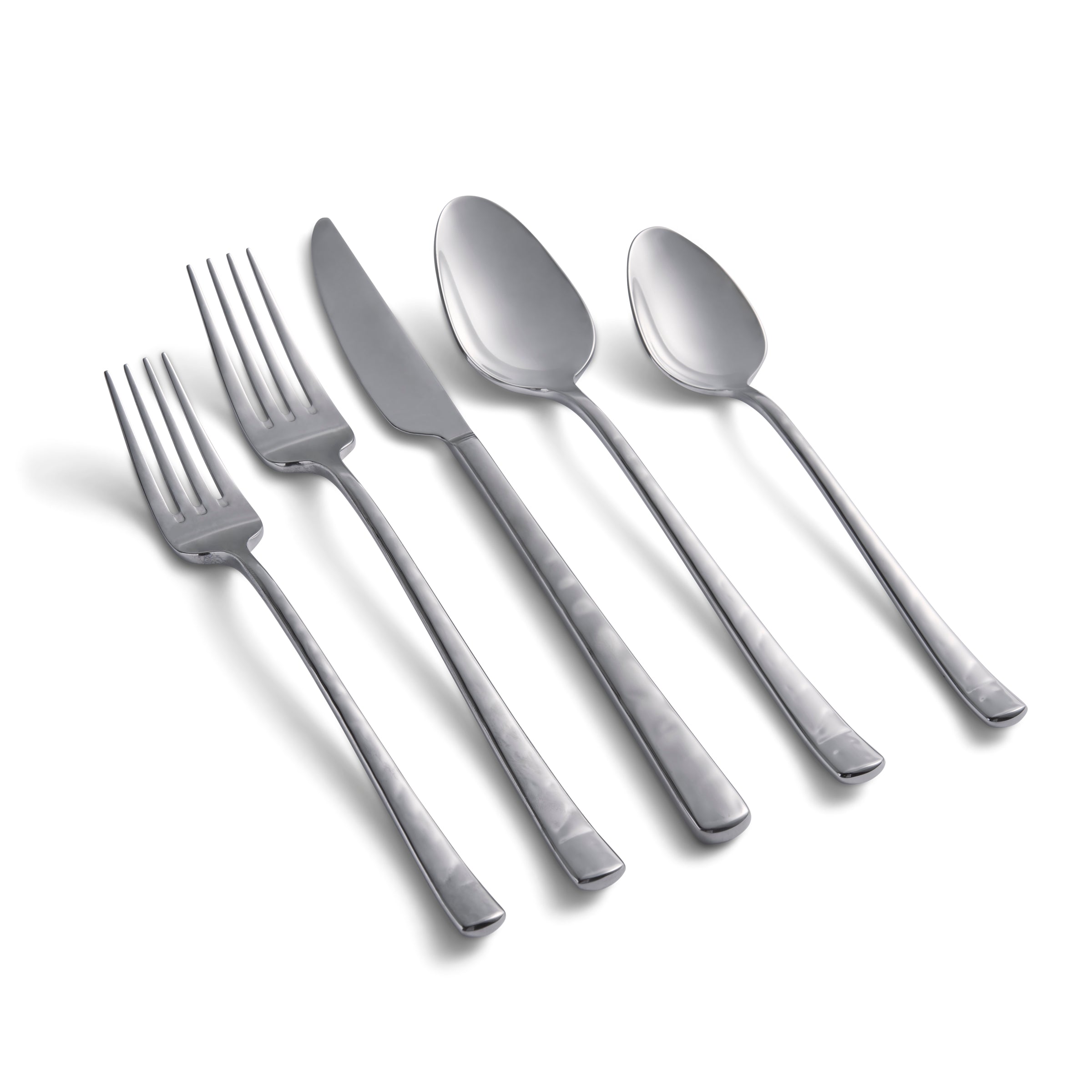 Mirror Texture Flatware Set 30-Piece for Elegant Dining | Almada
