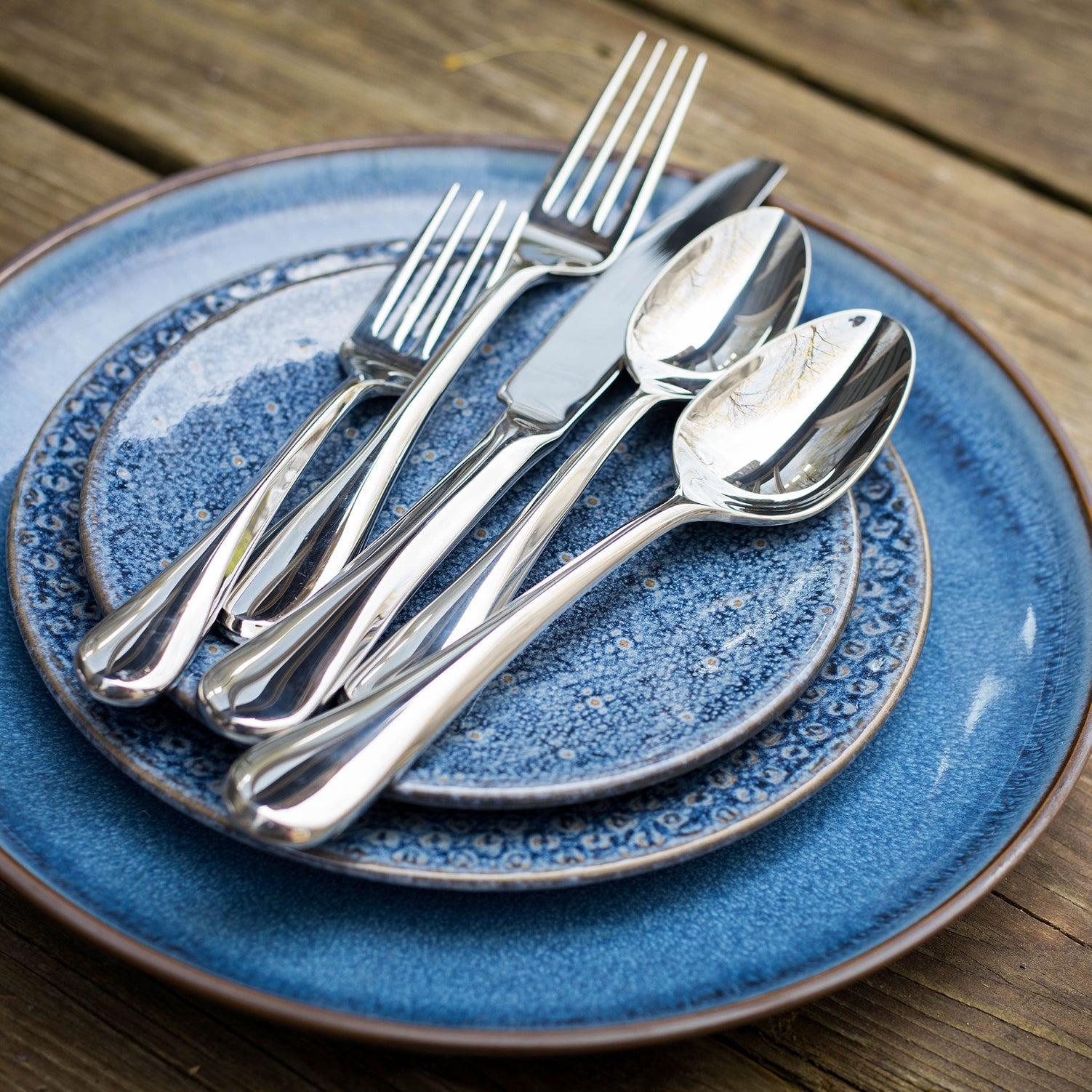 18/10 Stainless Steel Flatware Set with Mirror Finish | Eloquence