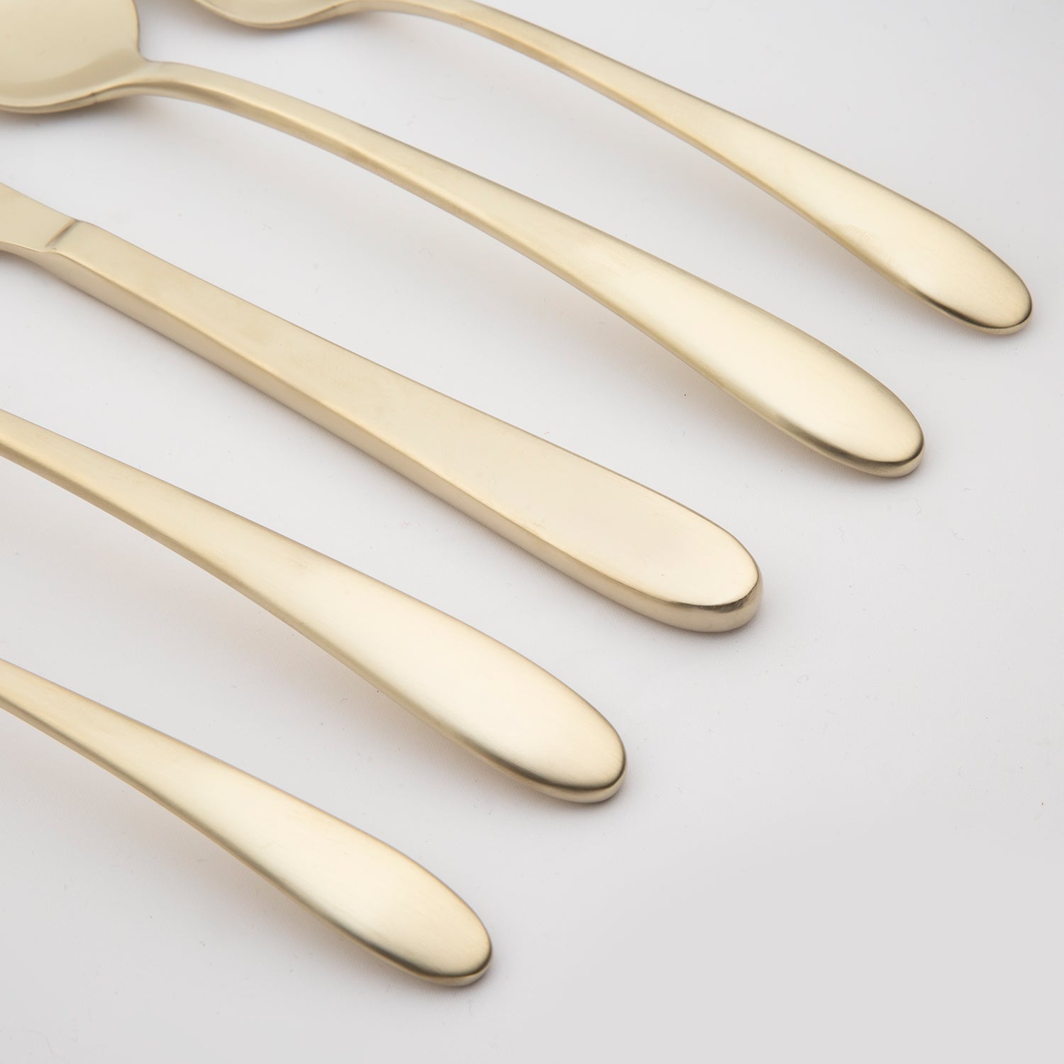 Champagne Gold Flatware Set 20-Piece for 4 | Poet Satin