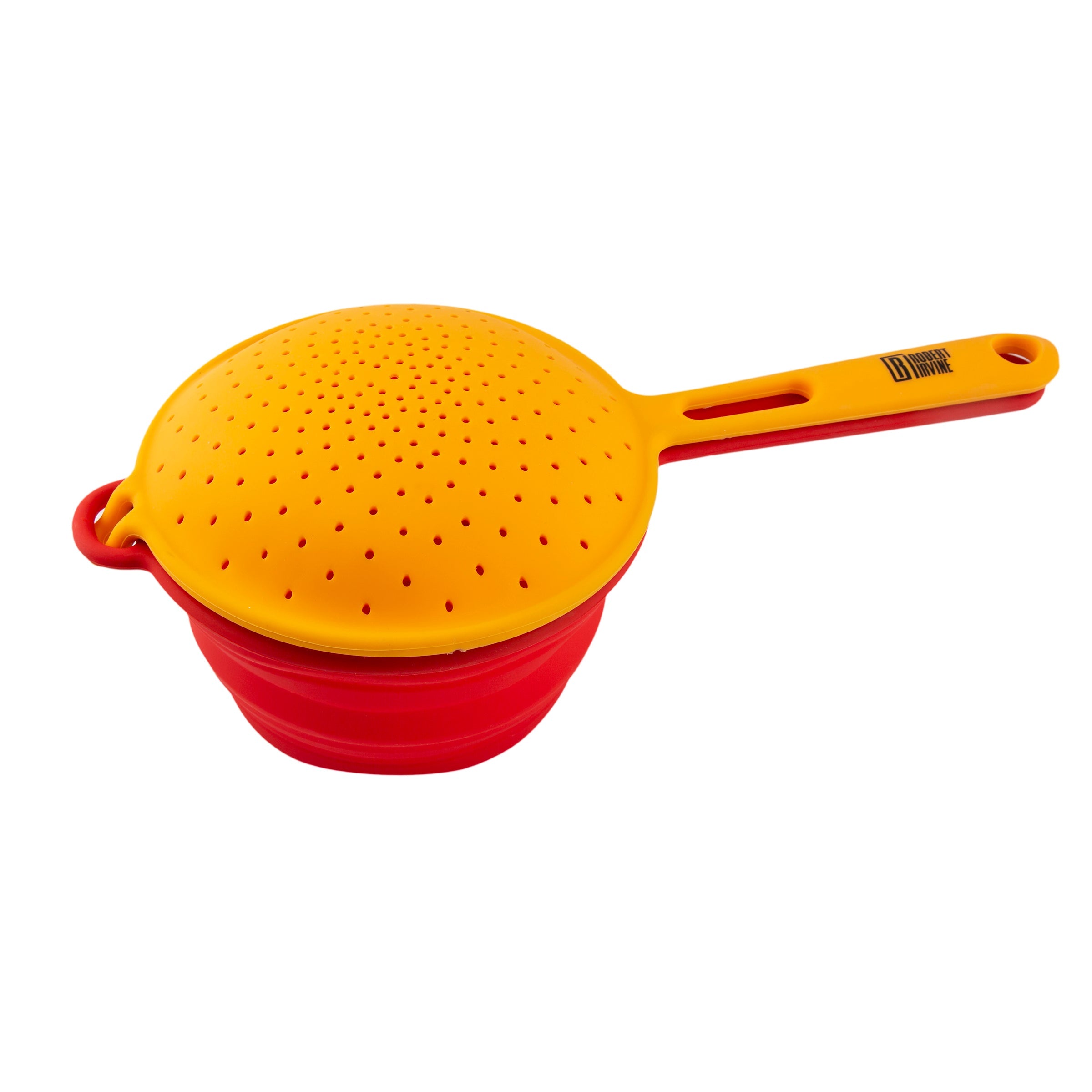 Collapsible Silicone Colander Set for Easy Storage | Robert Irvine