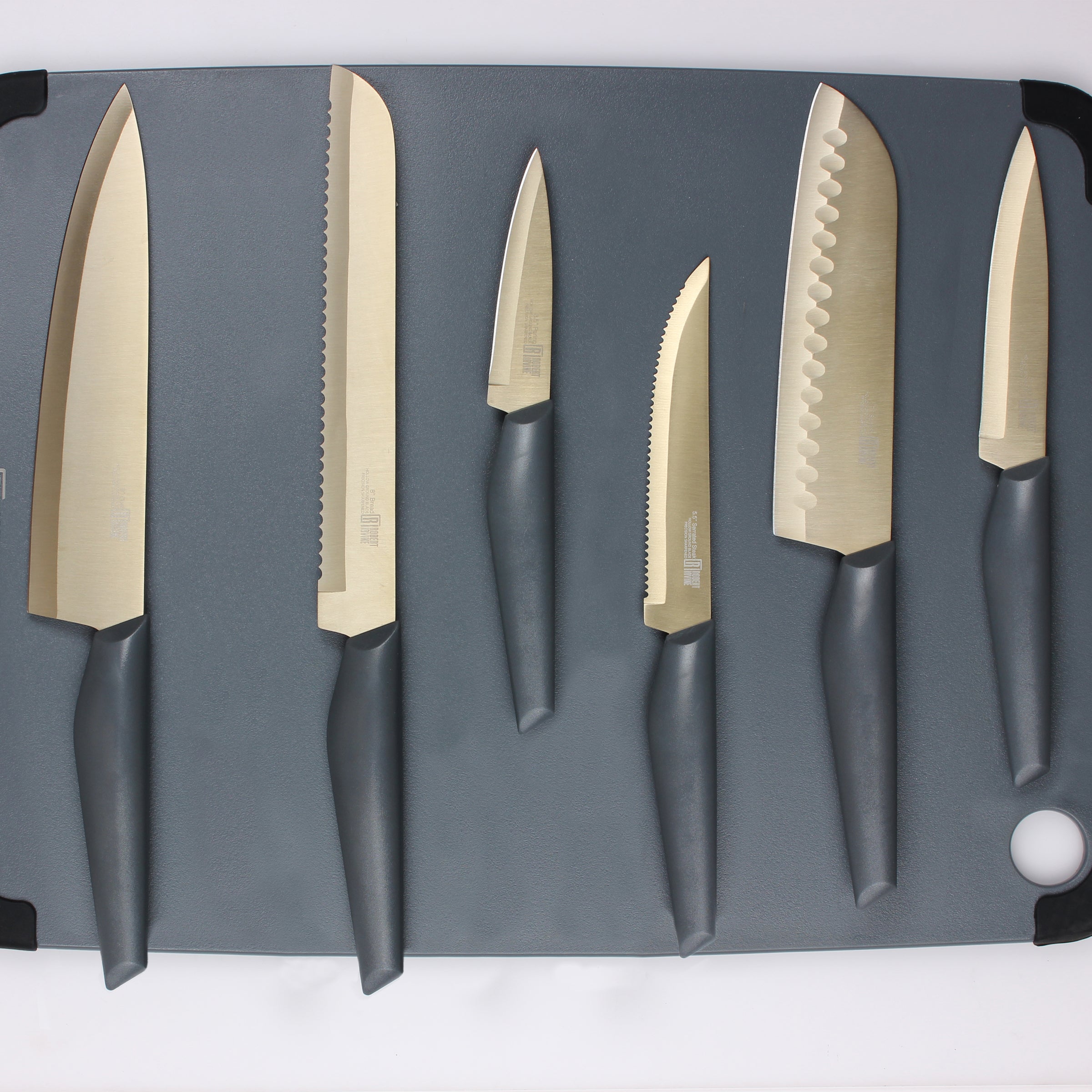 10-Piece Cutlery Set with Ergonomic Handles | Robert Irvine