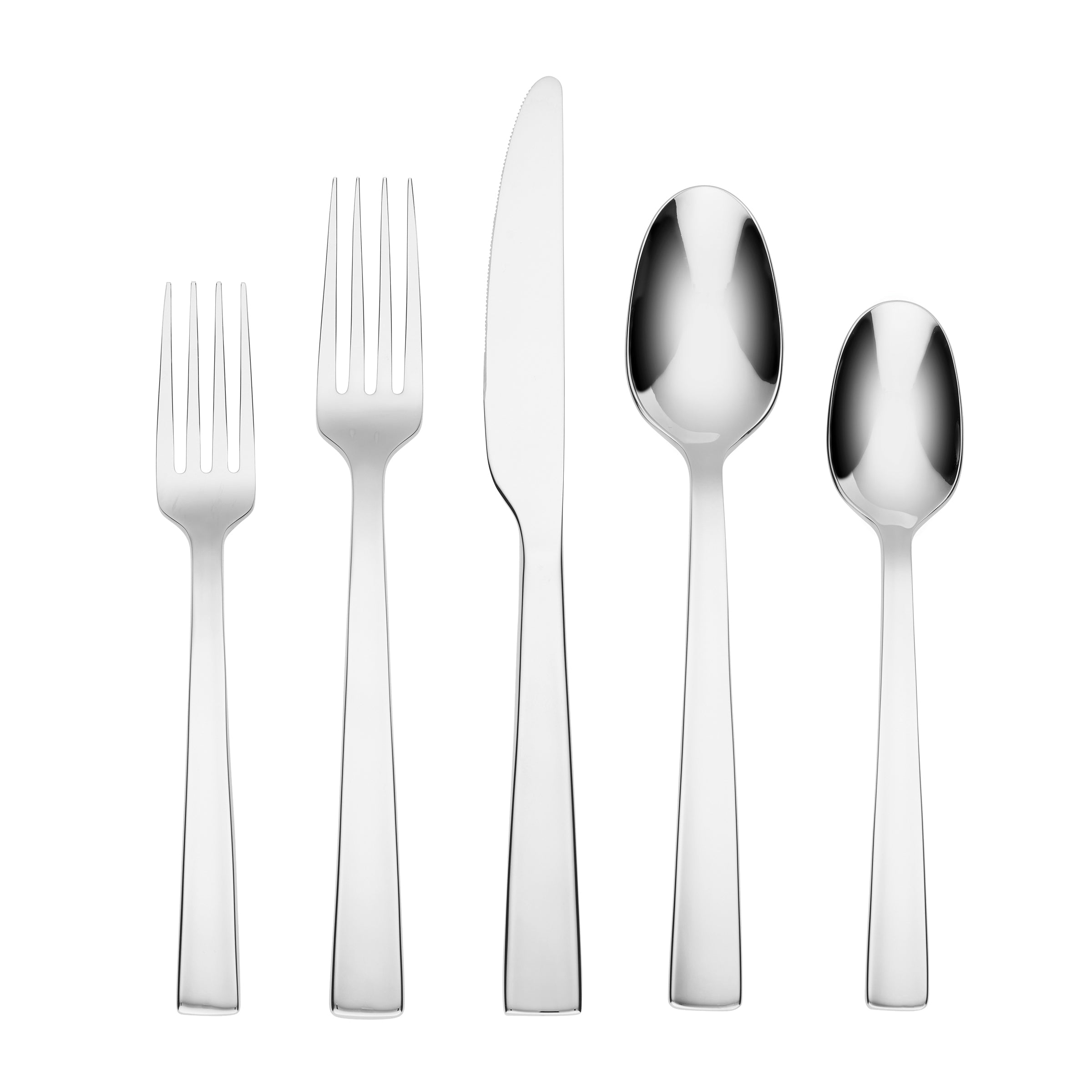 20-Piece Flatware Set with Mirror Finish | Rhyme Mirror