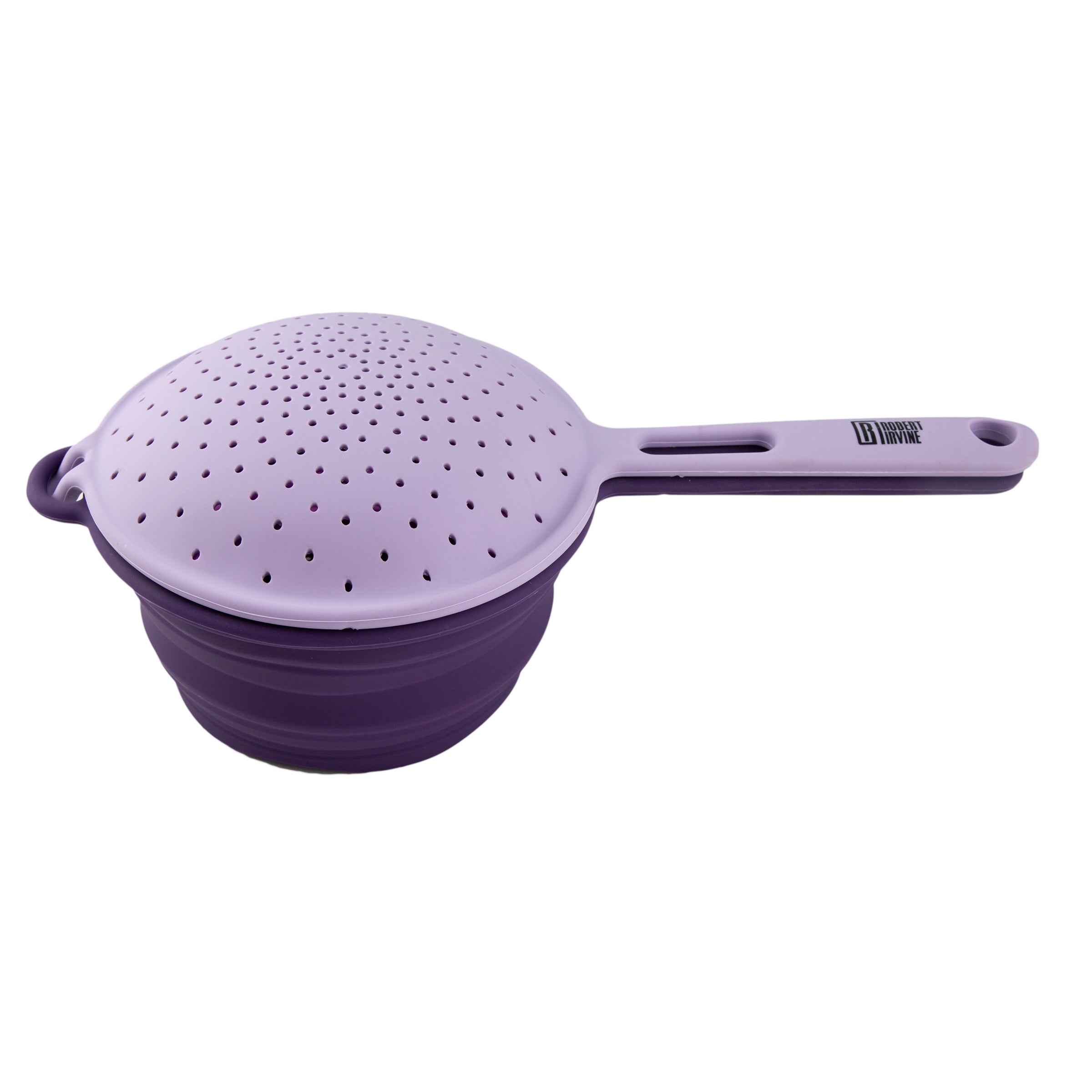 Collapsible Silicone Colander Set for Easy Storage | Robert Irvine