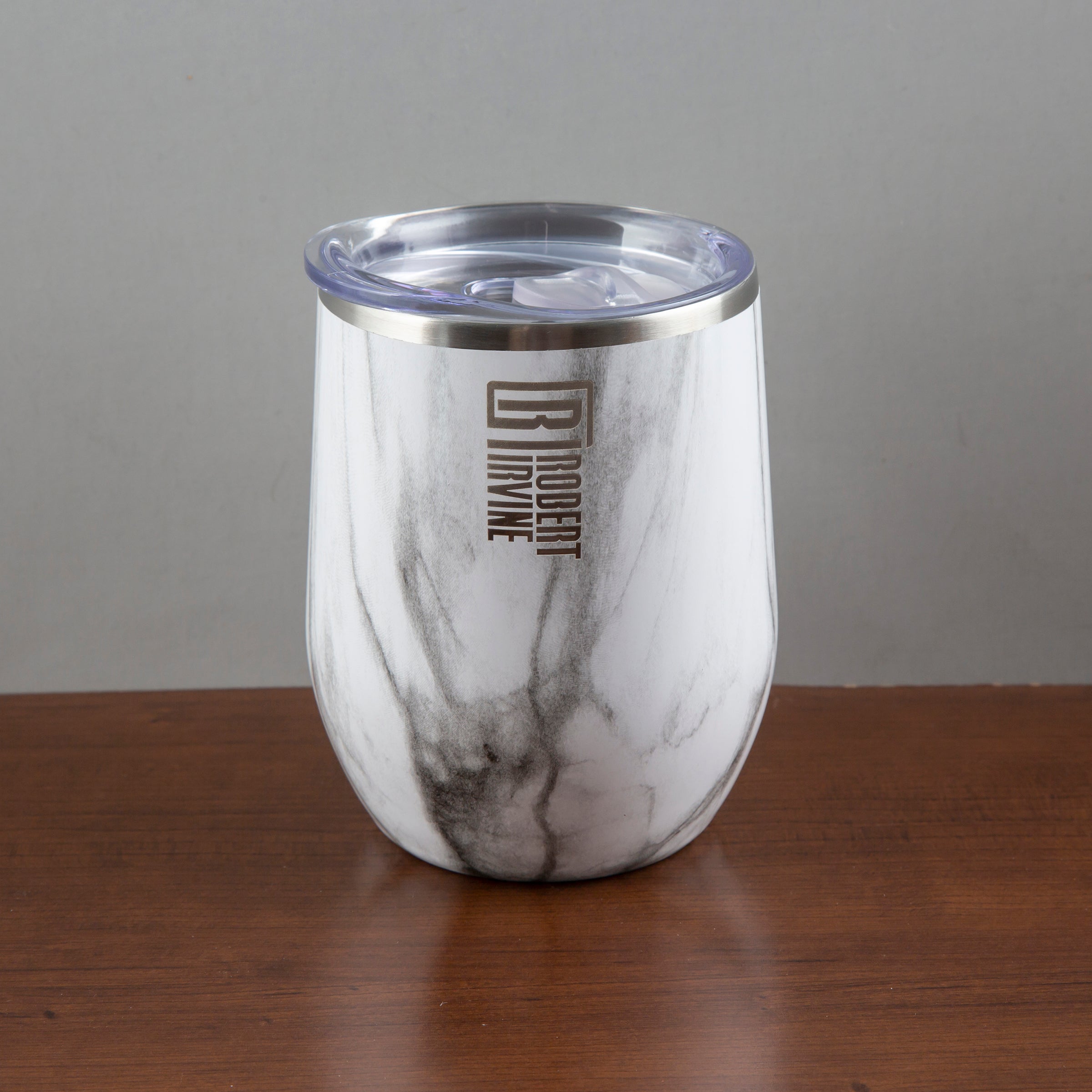 Insulated Stainless Steel Wine Tumbler with Anti-Spill Lid | Robert Irvine