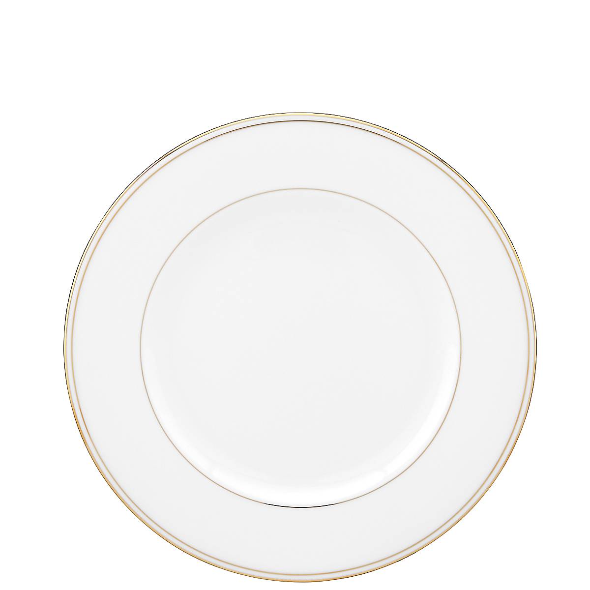 Luxury Gold-Accented Porcelain Salad Plate | Federal Gold