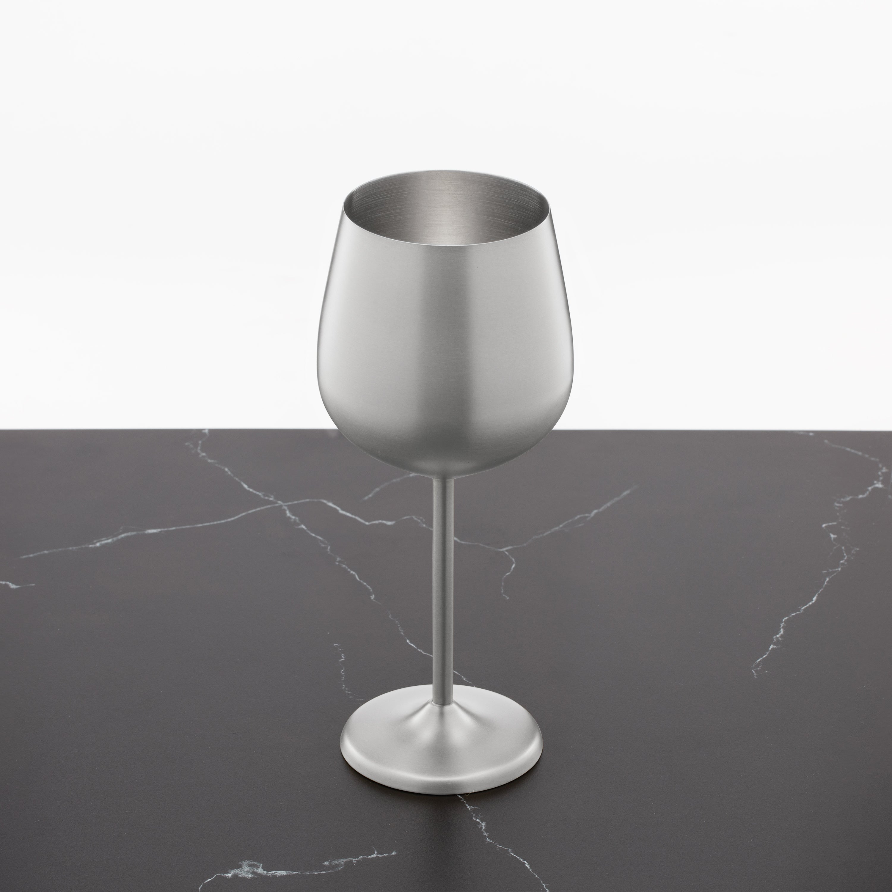 Stainless Steel Wine Glasses Set of 4 - Shatterproof & Durable | Cambridge