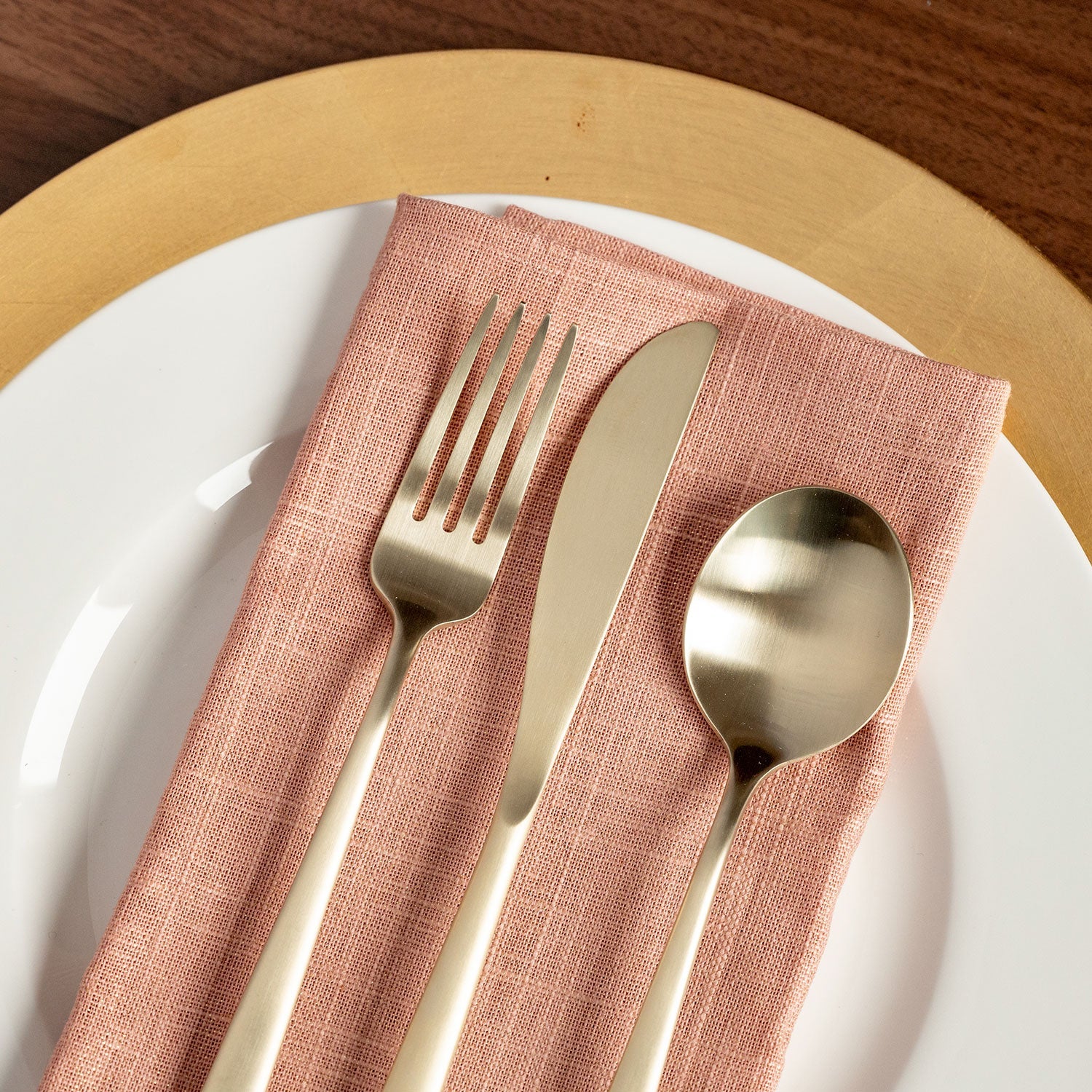 Champagne Gold Flatware Set 20-Piece for 4 | Lorenn