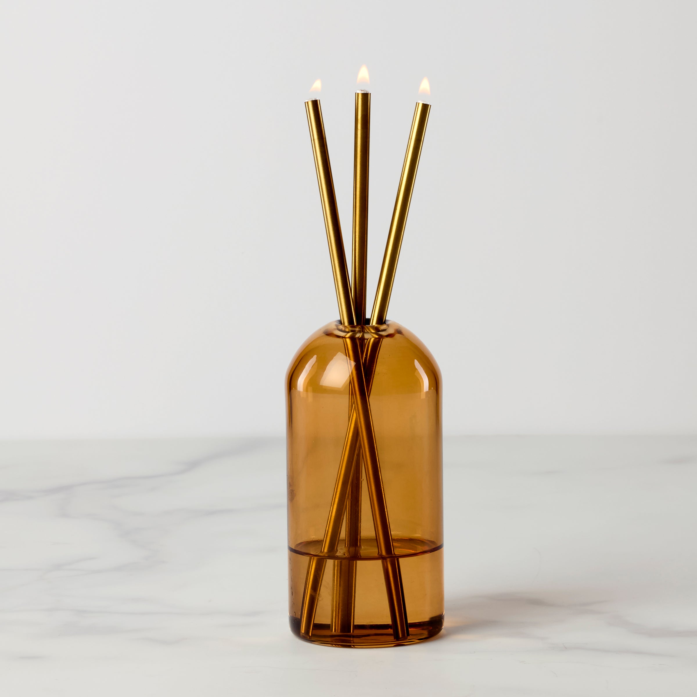 Everlasting Oil Candle for Meditation & Hosting | Wylie Signature Golden Hour
