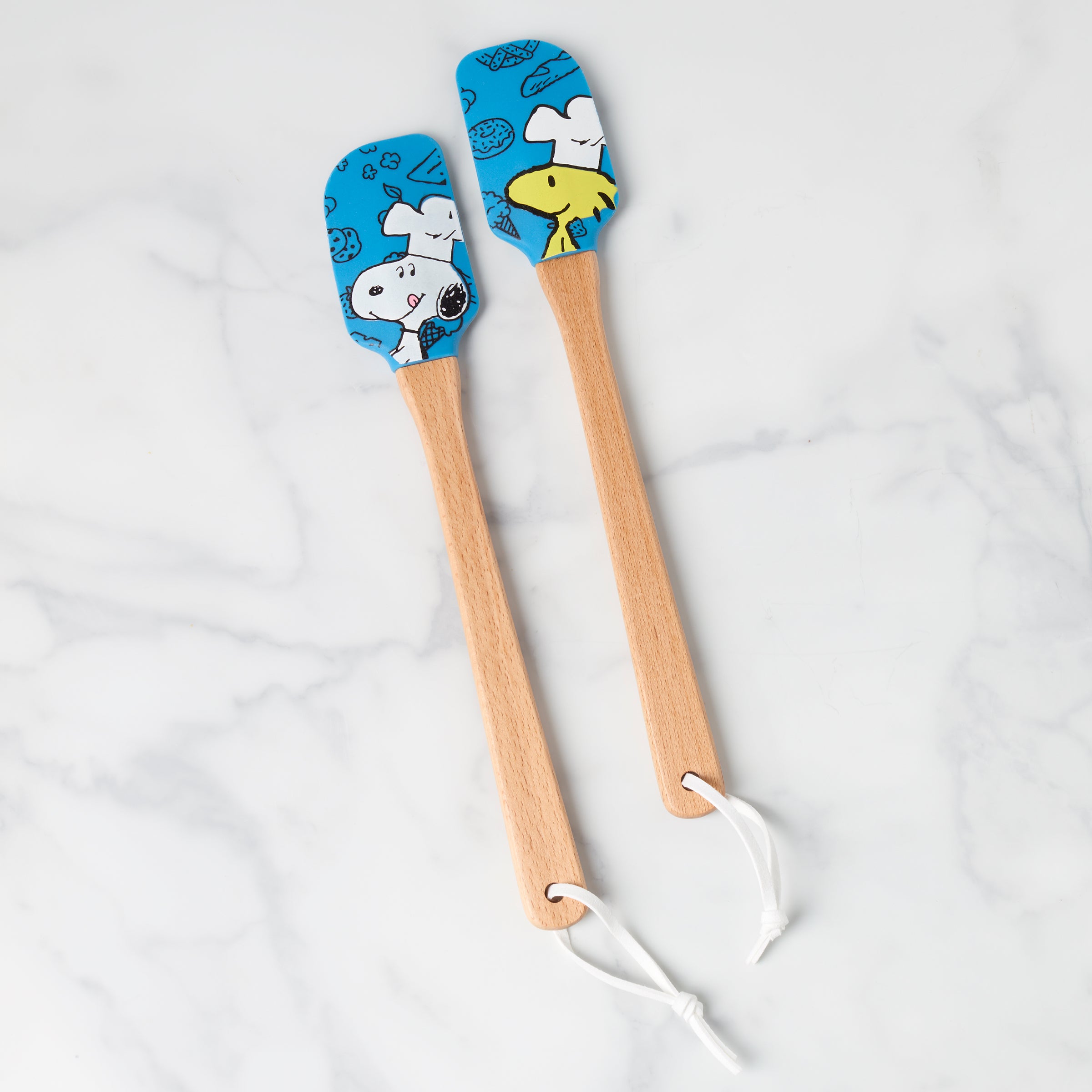 Chef Snoopy Spatula Set - 2-Piece Blue Kitchen Utensils | Peanuts