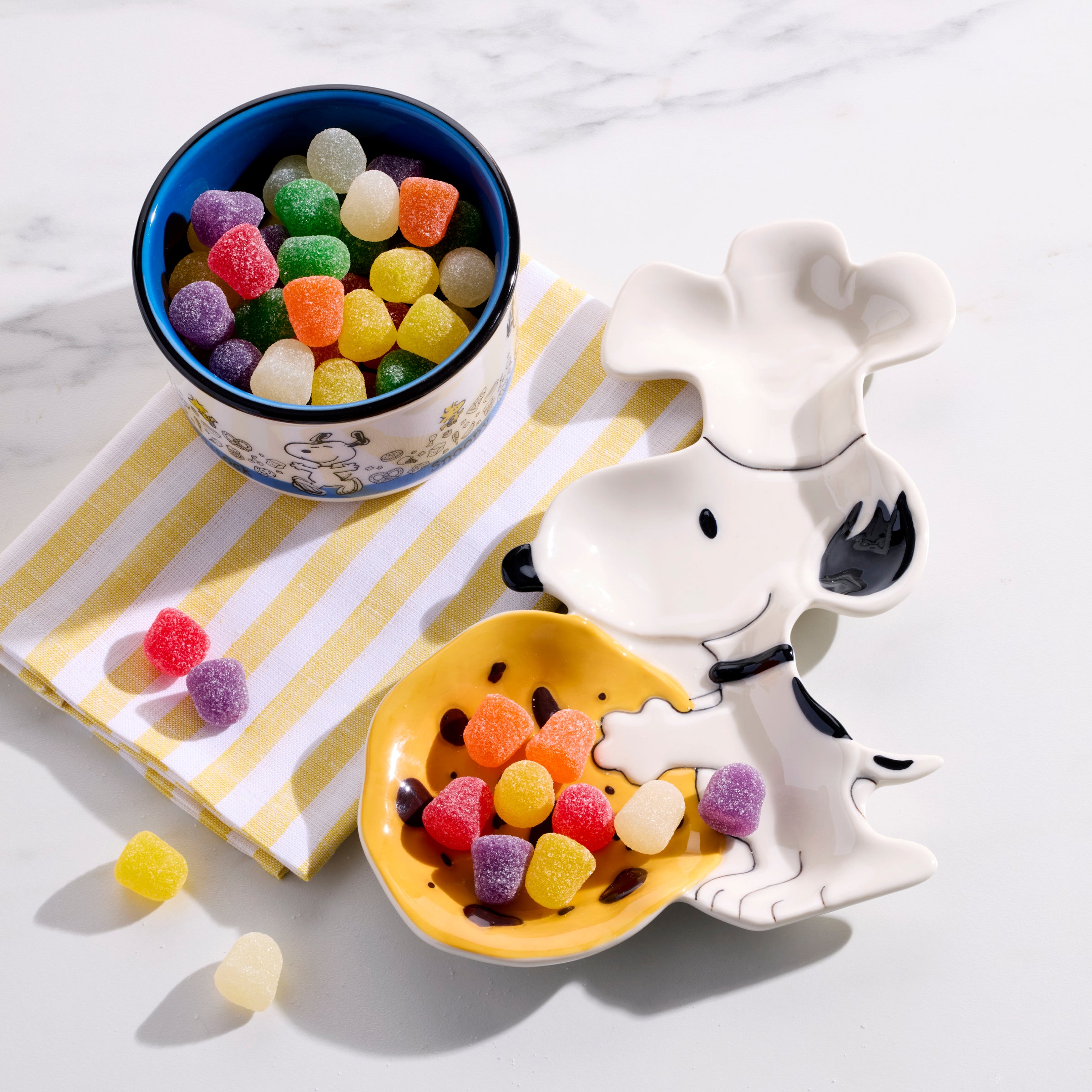 Chef Snoopy Ceramic Candy Dish | Peanuts Kitchen Decor