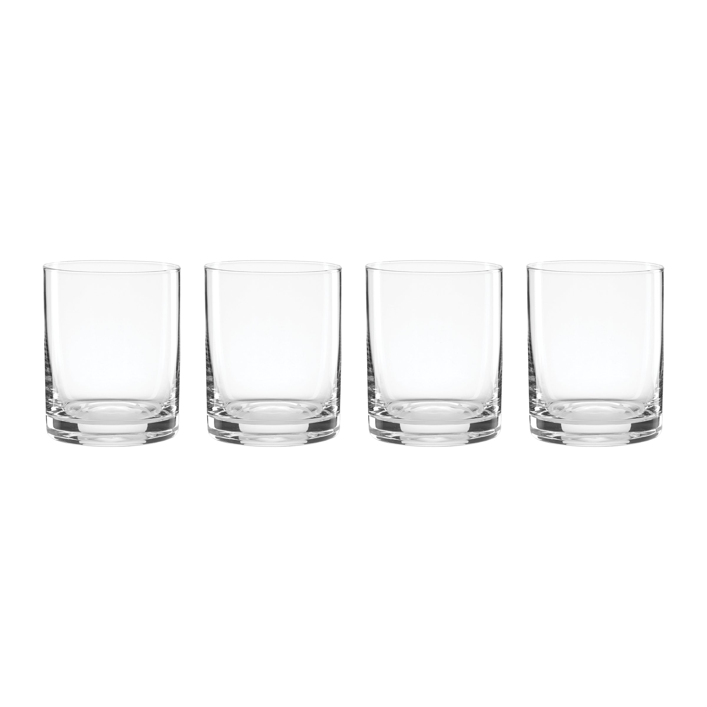 Double Old Fashioned Glasses Set of 4 | 5 O'Clock Barware