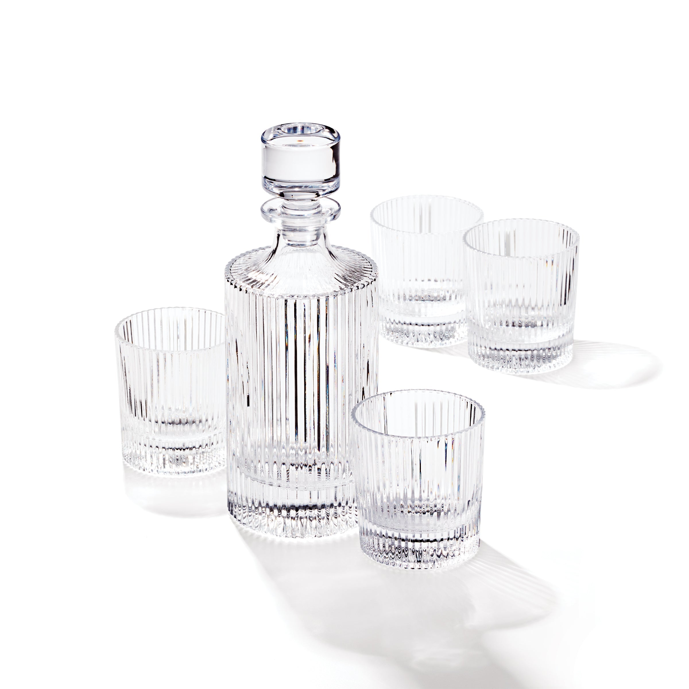 5-Piece Whiskey Set with Glass Decanter | Wallingford