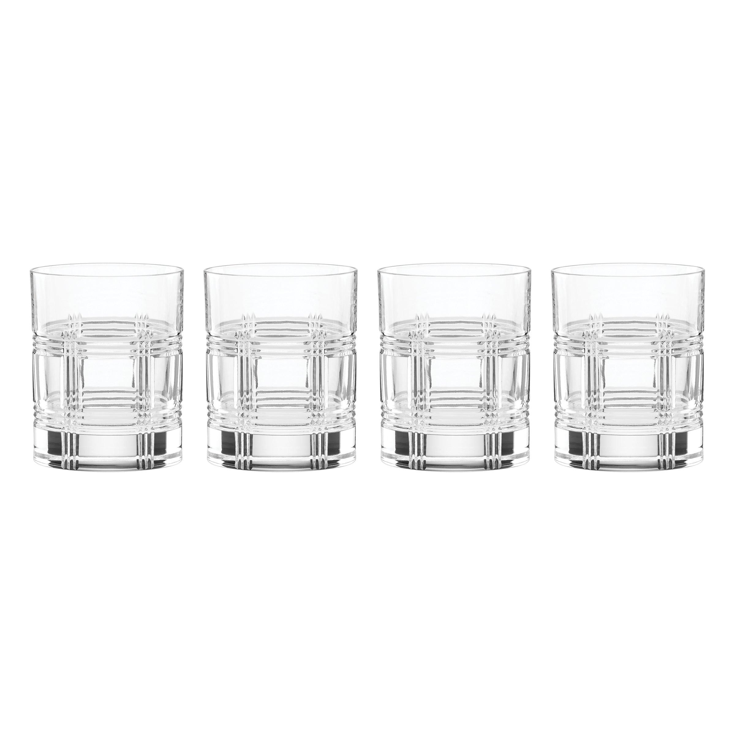 Hand-Cut Crystal Old Fashioned Glasses - Set of 4 | Hudson Barware