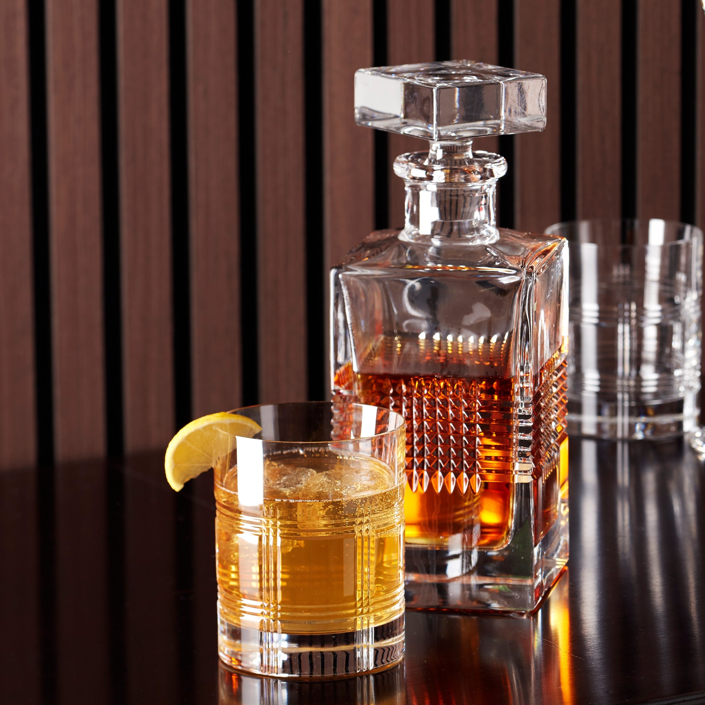 Hand-Cut Crystal Old Fashioned Glasses - Set of 4 | Hudson Barware