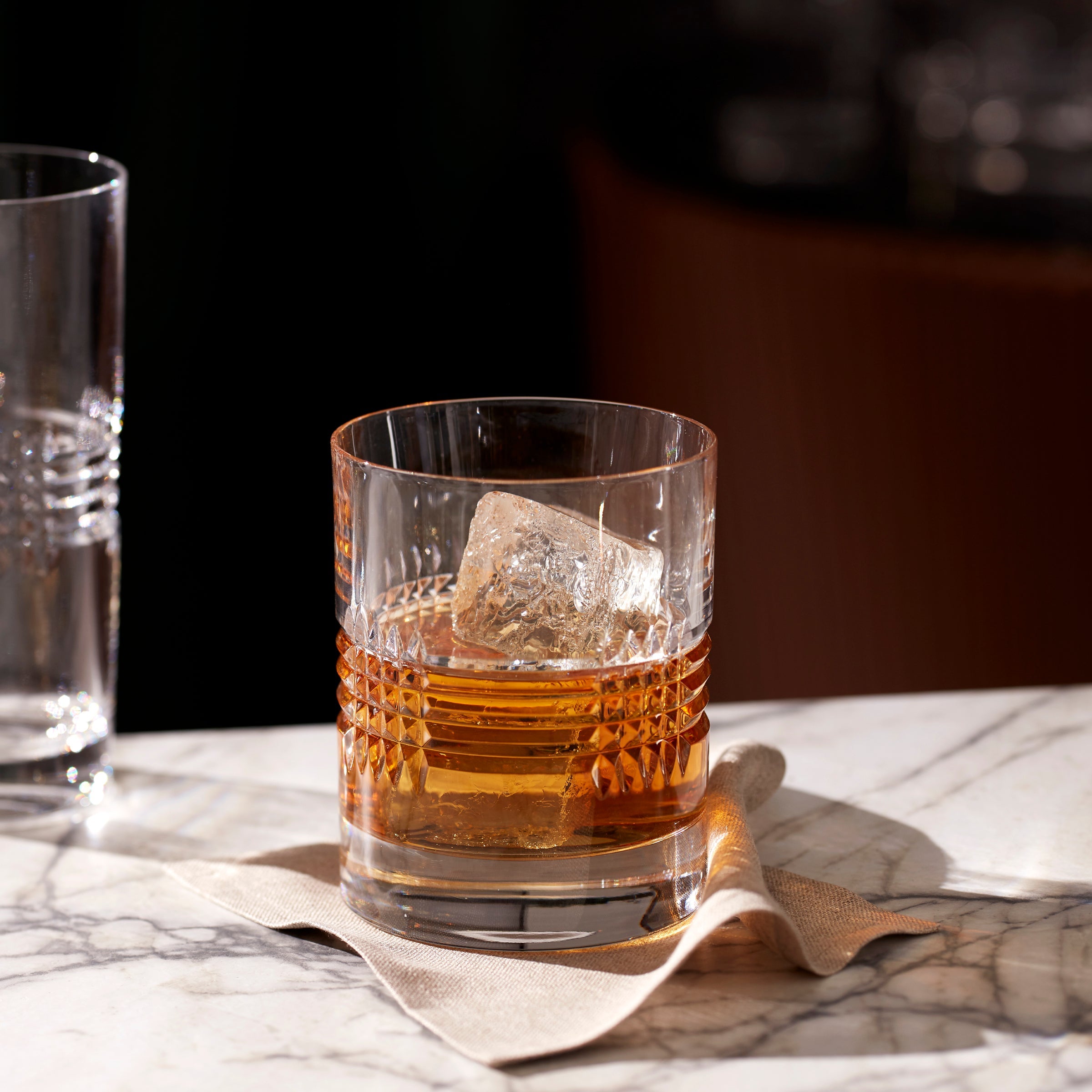 Crystal Double Old Fashioned Glasses - Set of 4 | Sloane