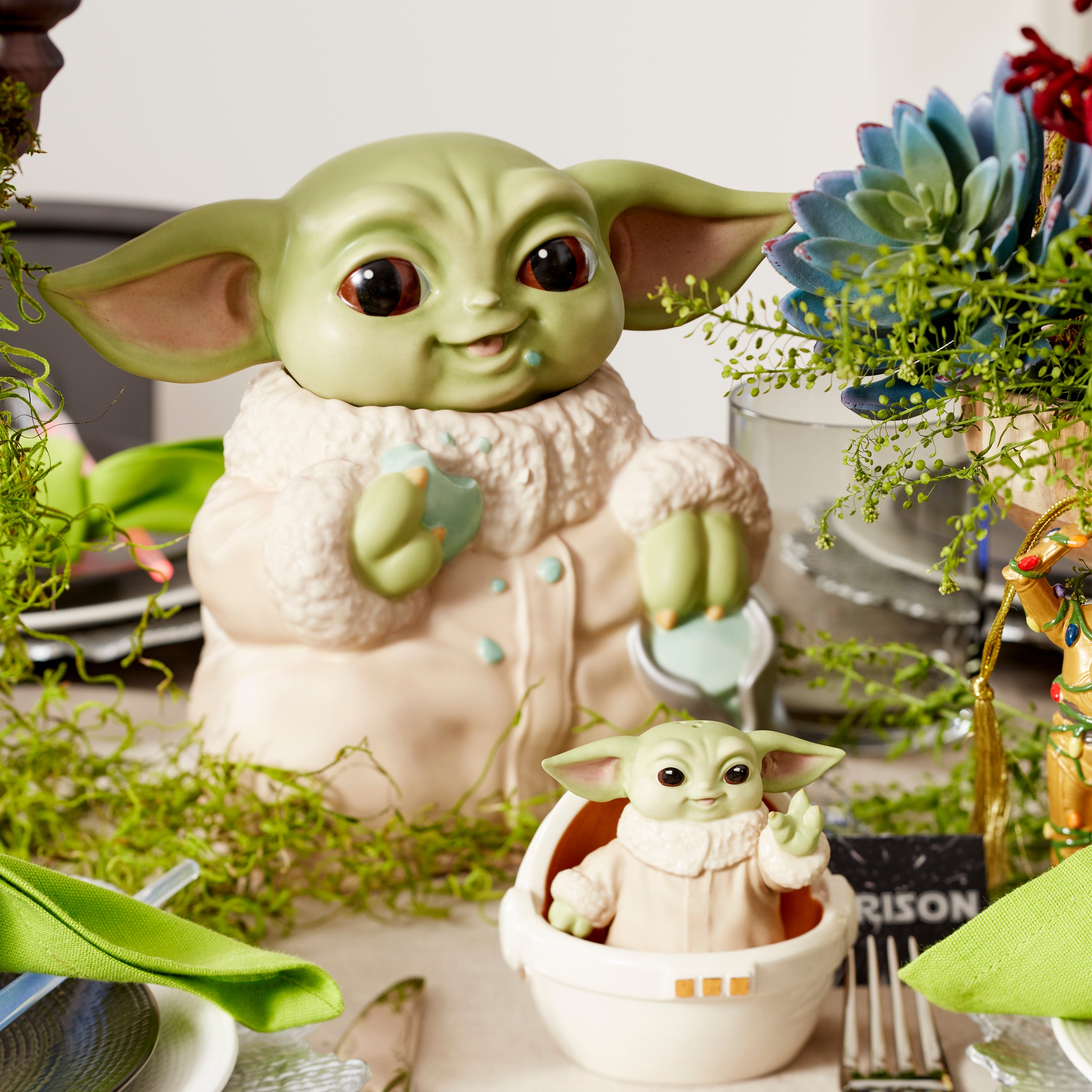 Star Wars Grogu Cookie Jar for Snacks & Treats | The Child Figural