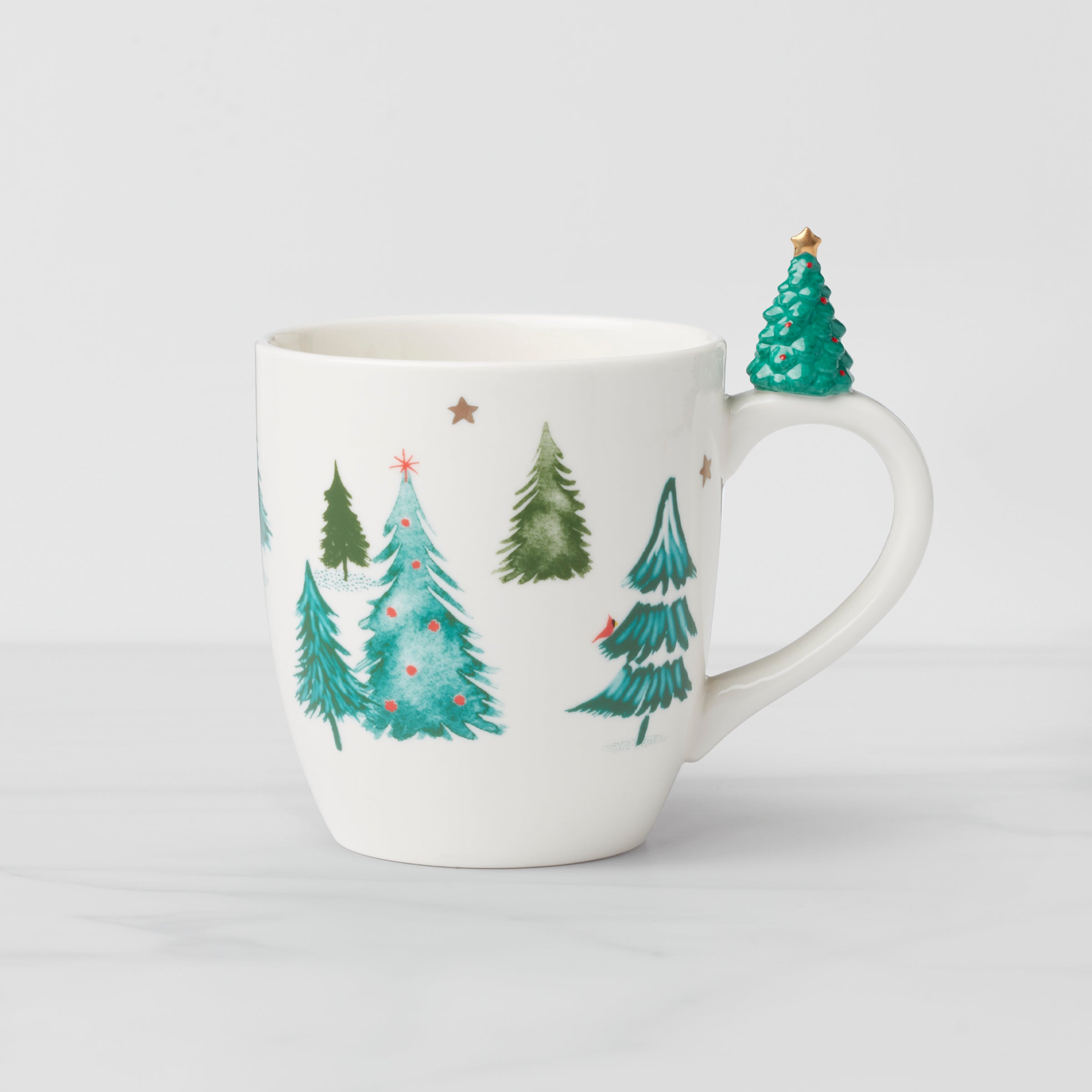Festive Christmas Tree Mug with Evergreen Design | Balsam Lane