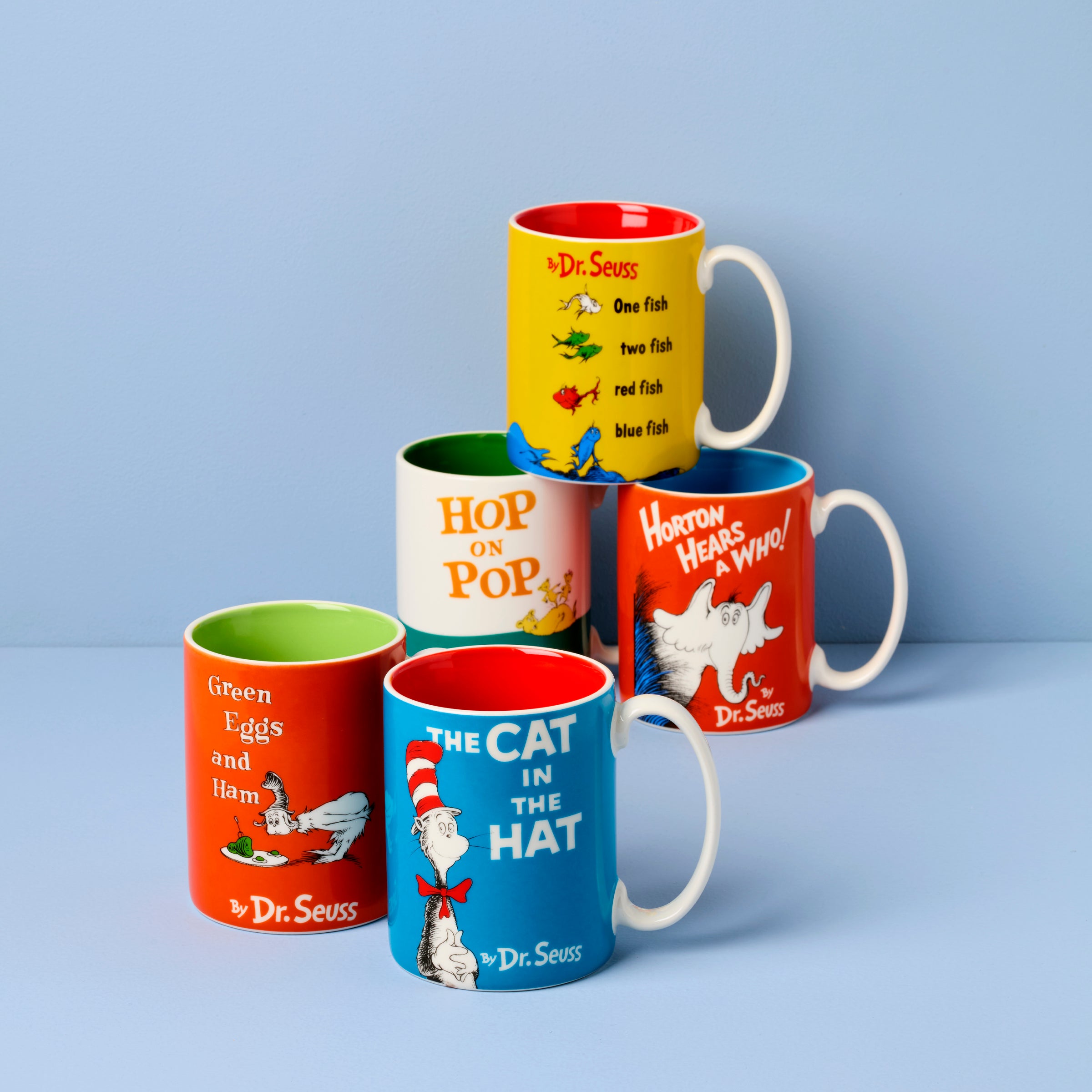 Dr. Seuss Green Eggs and Ham Coffee Mug | Whimsical Storybook Ceramic Cup