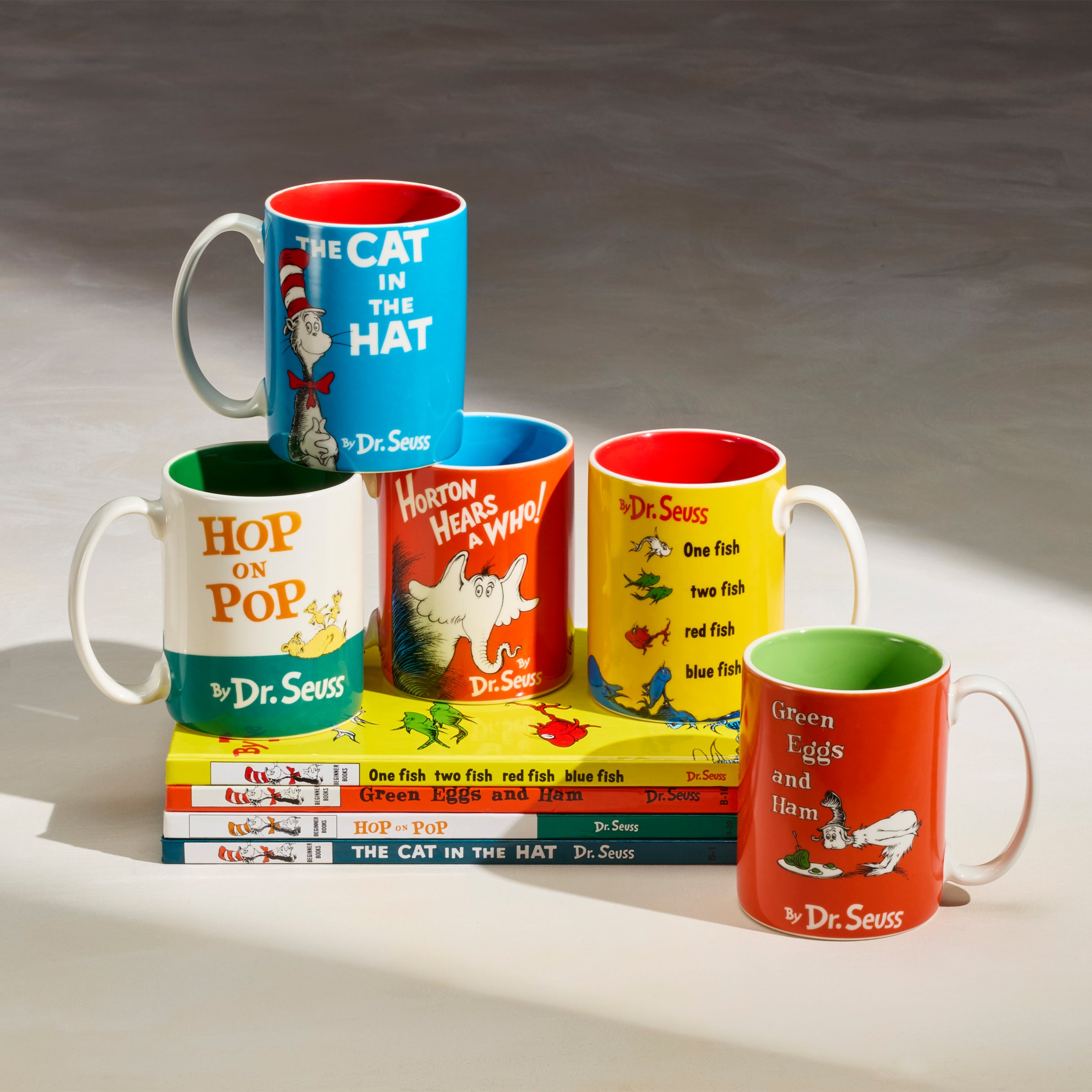 Dr. Seuss Green Eggs and Ham Coffee Mug | Whimsical Storybook Ceramic Cup