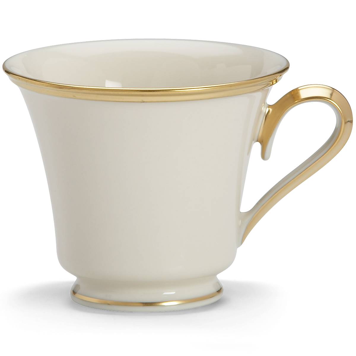 Elegant Bone China Teacup with Gold Accents | Eternal Teacup