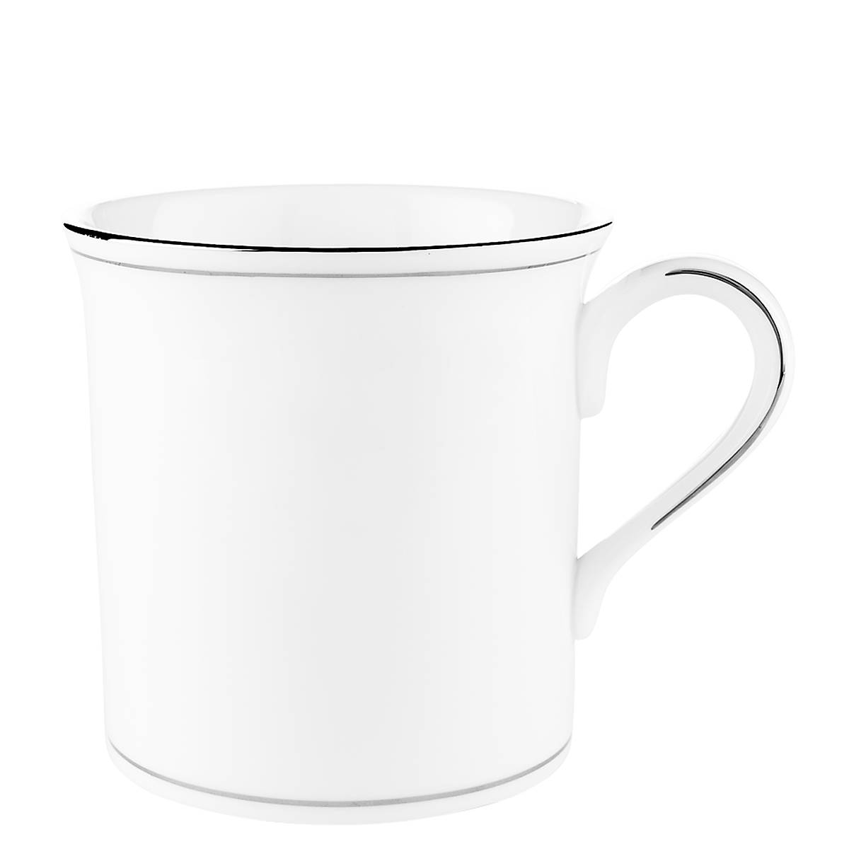 Platinum-Trimmed Bone China Coffee Mug | Federal