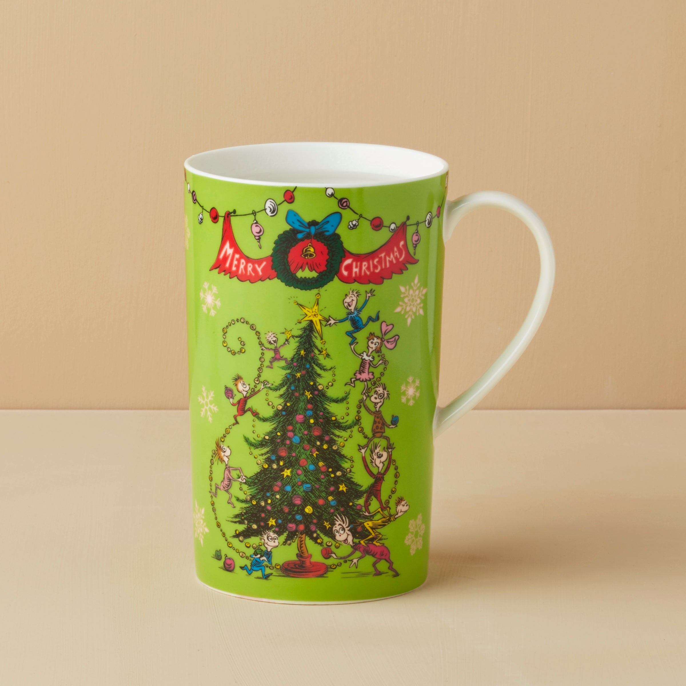Magic Heat-Changing Grinch Mug for Christmas | Merry Grinchmas