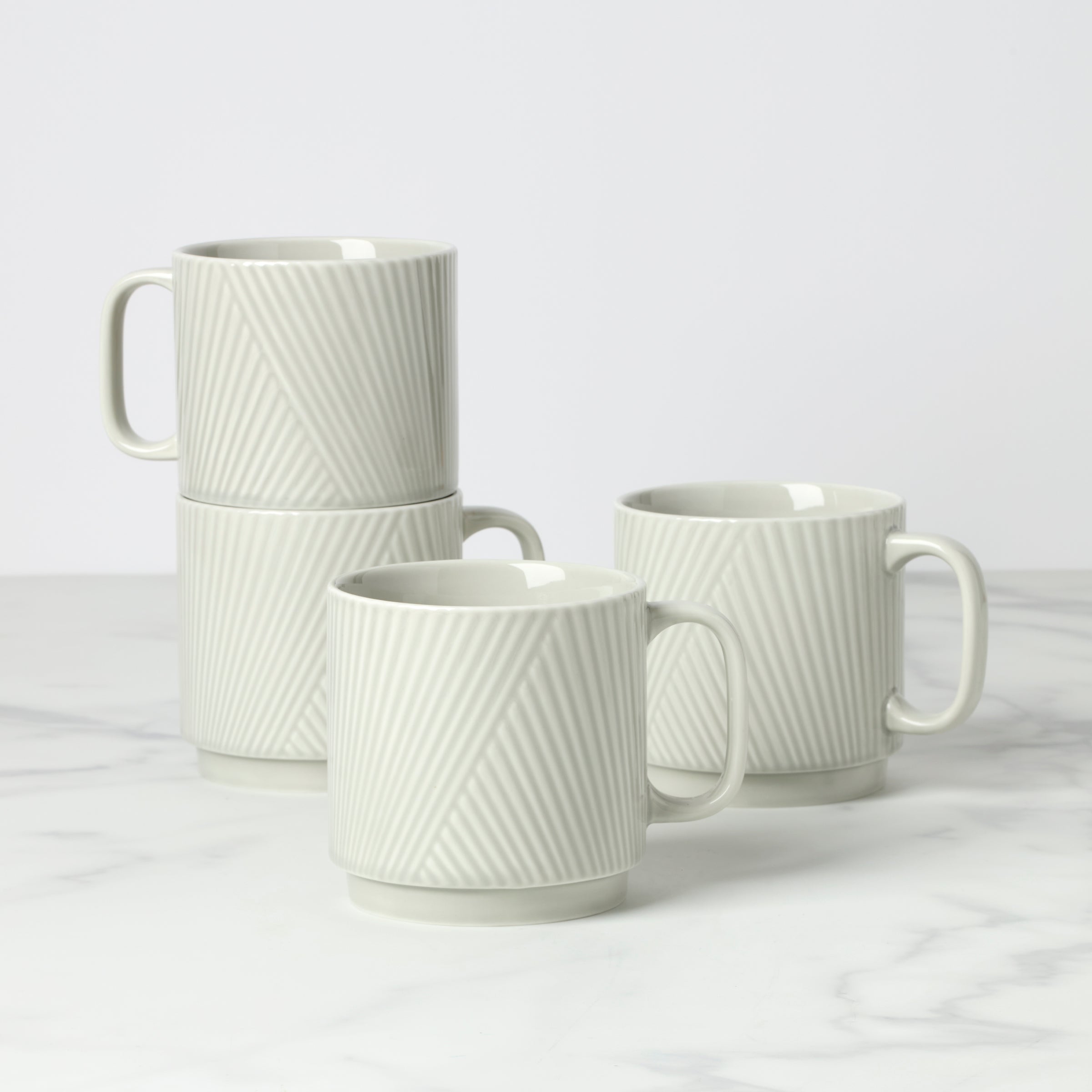 Stackable Zen Garden Mugs - Set of 4 | Modulus Vapor
