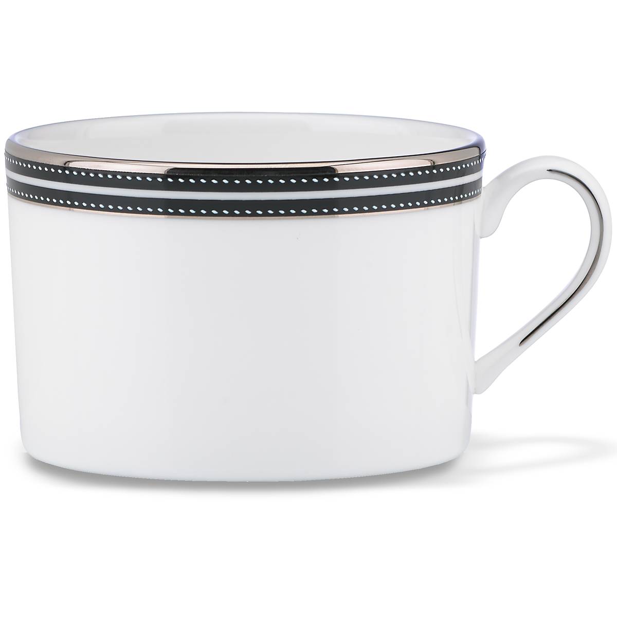 Bone China Cup with Platinum Details | Kate Spade Union Street