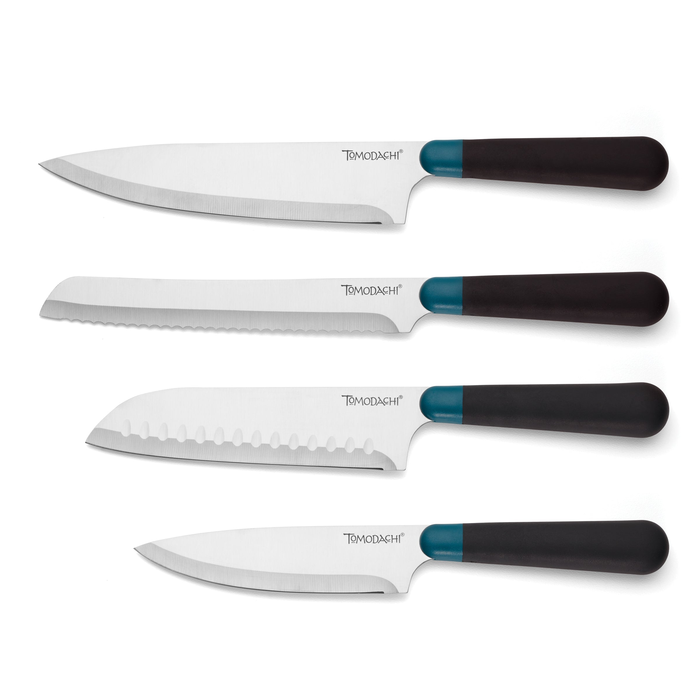 Black Marble 5-Piece Cutlery Set for Modern Kitchens | Keen