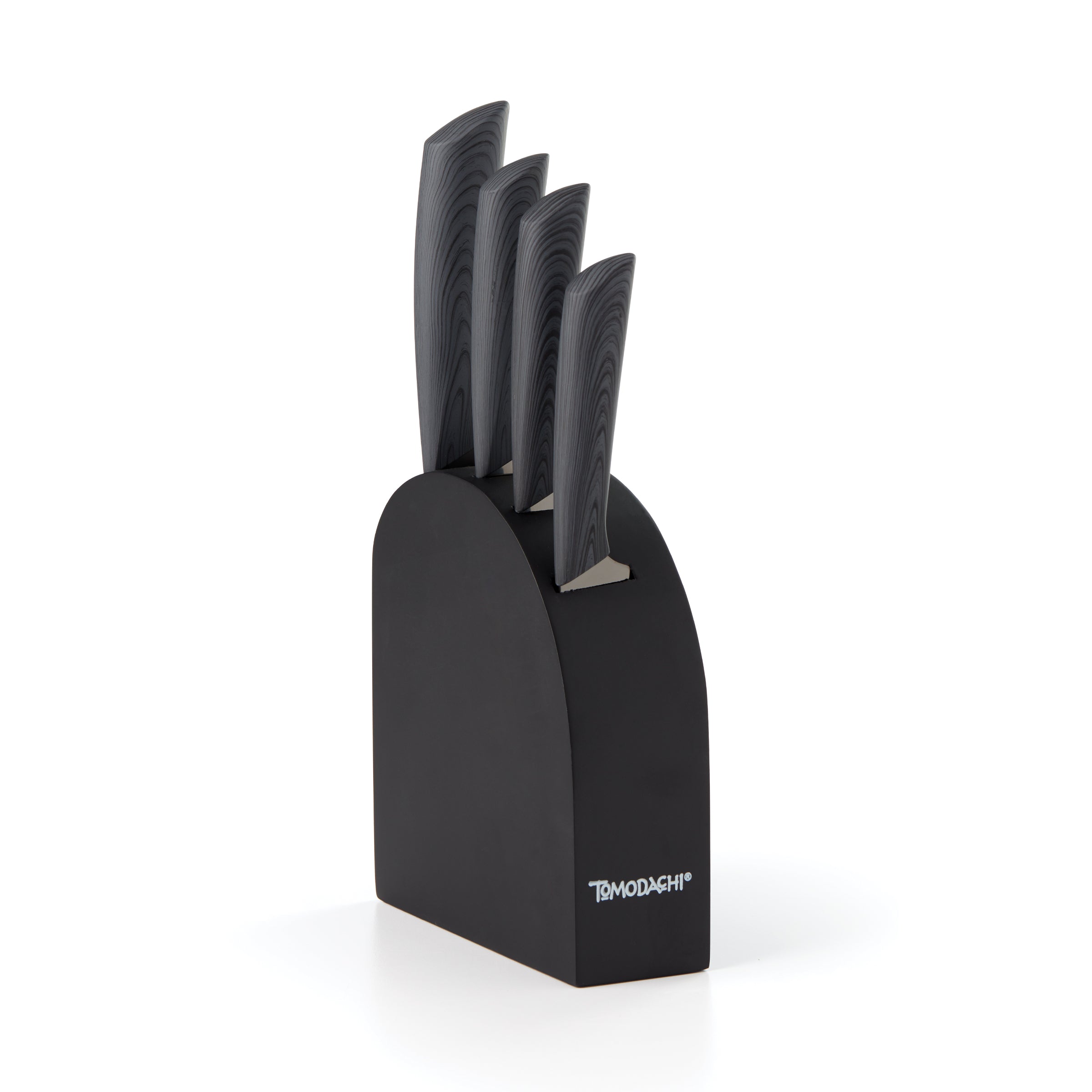 5-Piece Cutlery Prep Set with Non-Stick Blades & Wood Handles | Raintree Ash