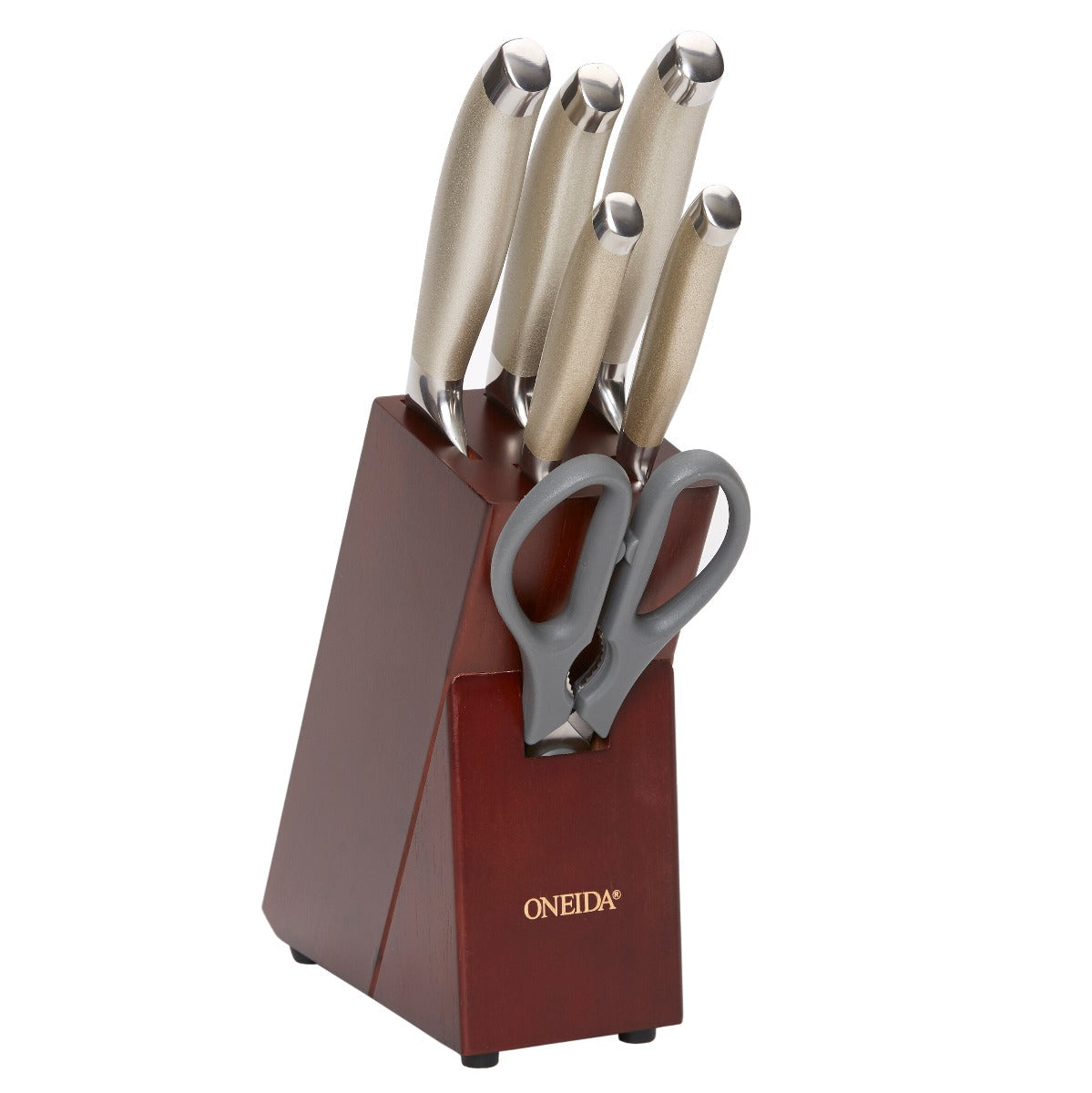 7-Piece Knife Block Set with Stylish Holder | Oneida Cutlery