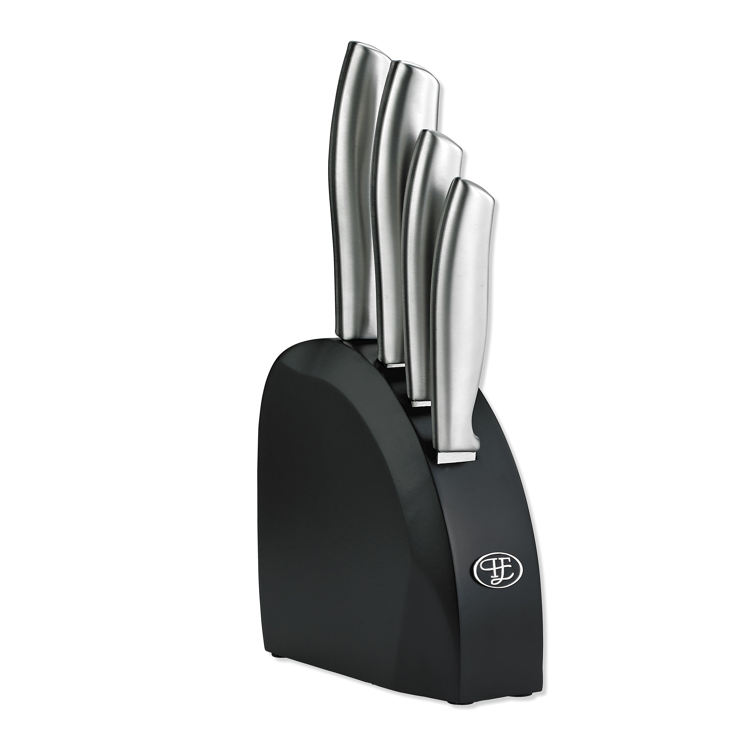 5-Piece Knife Block Set with Sharp Blades & Ergonomic Handles | Kobe