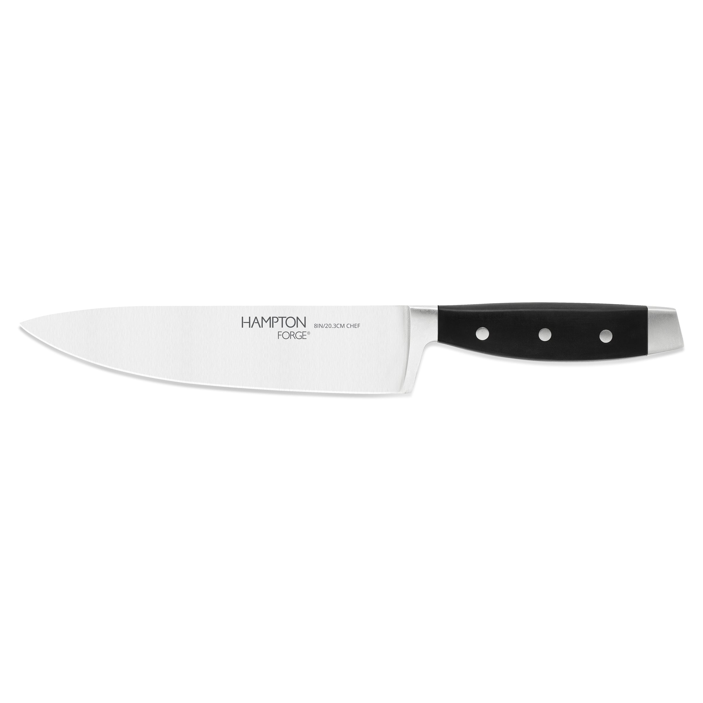 8" Chef Knife with Sheath for Slicing & Chopping | Continental