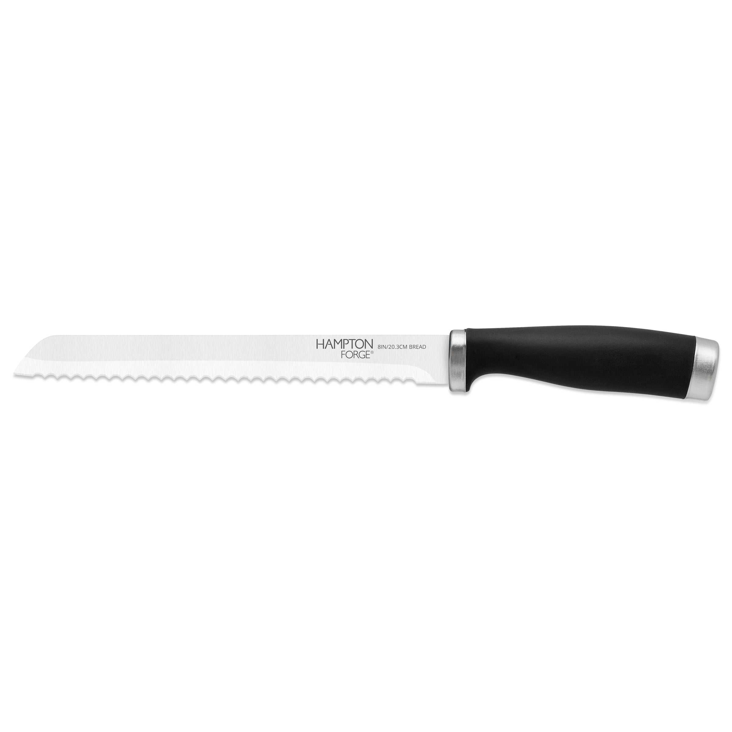 8" Serrated Bread Knife with Ergonomic Handle | Epicure