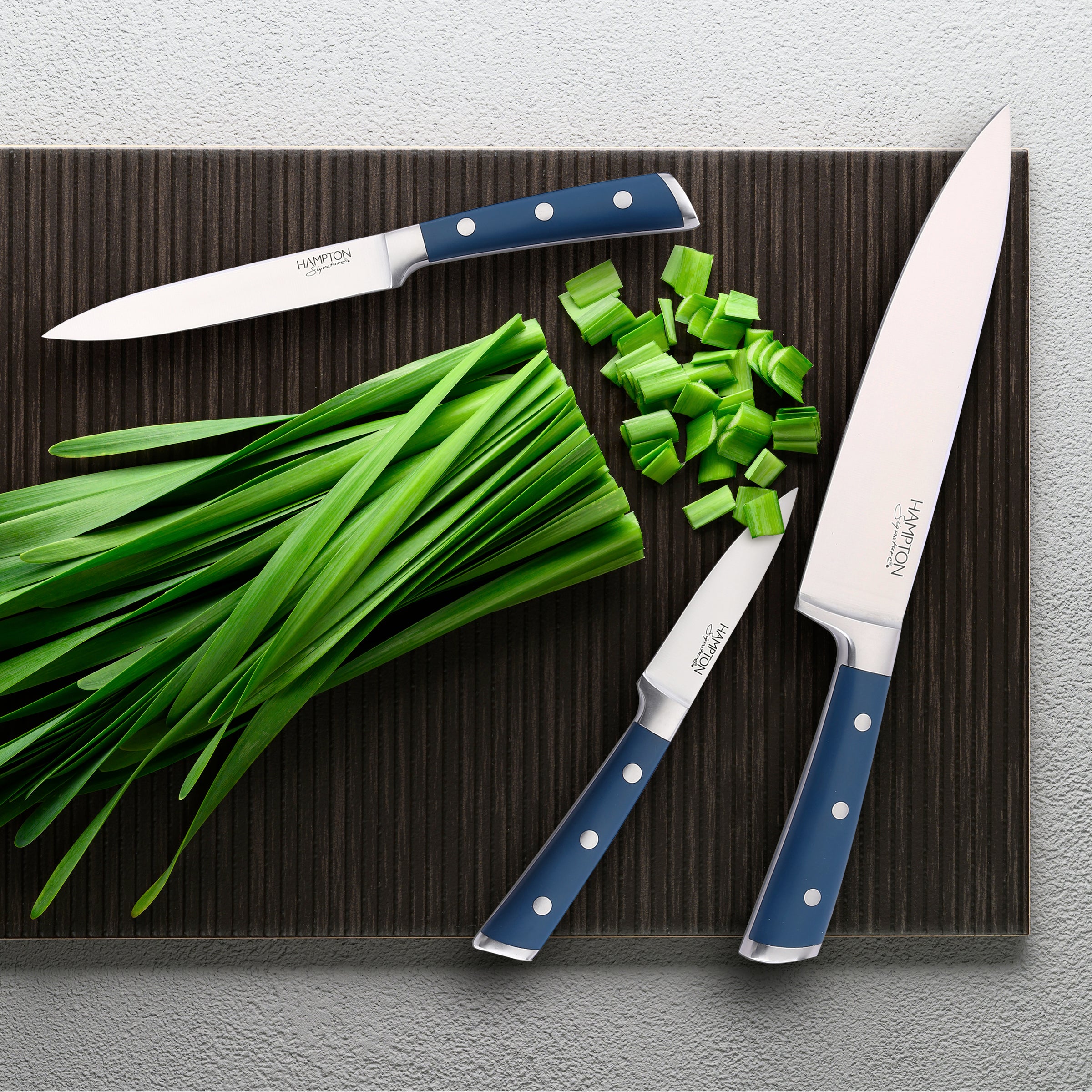 14-Piece Cutlery Set with Wood Block & Ergonomic Handles | Stellar