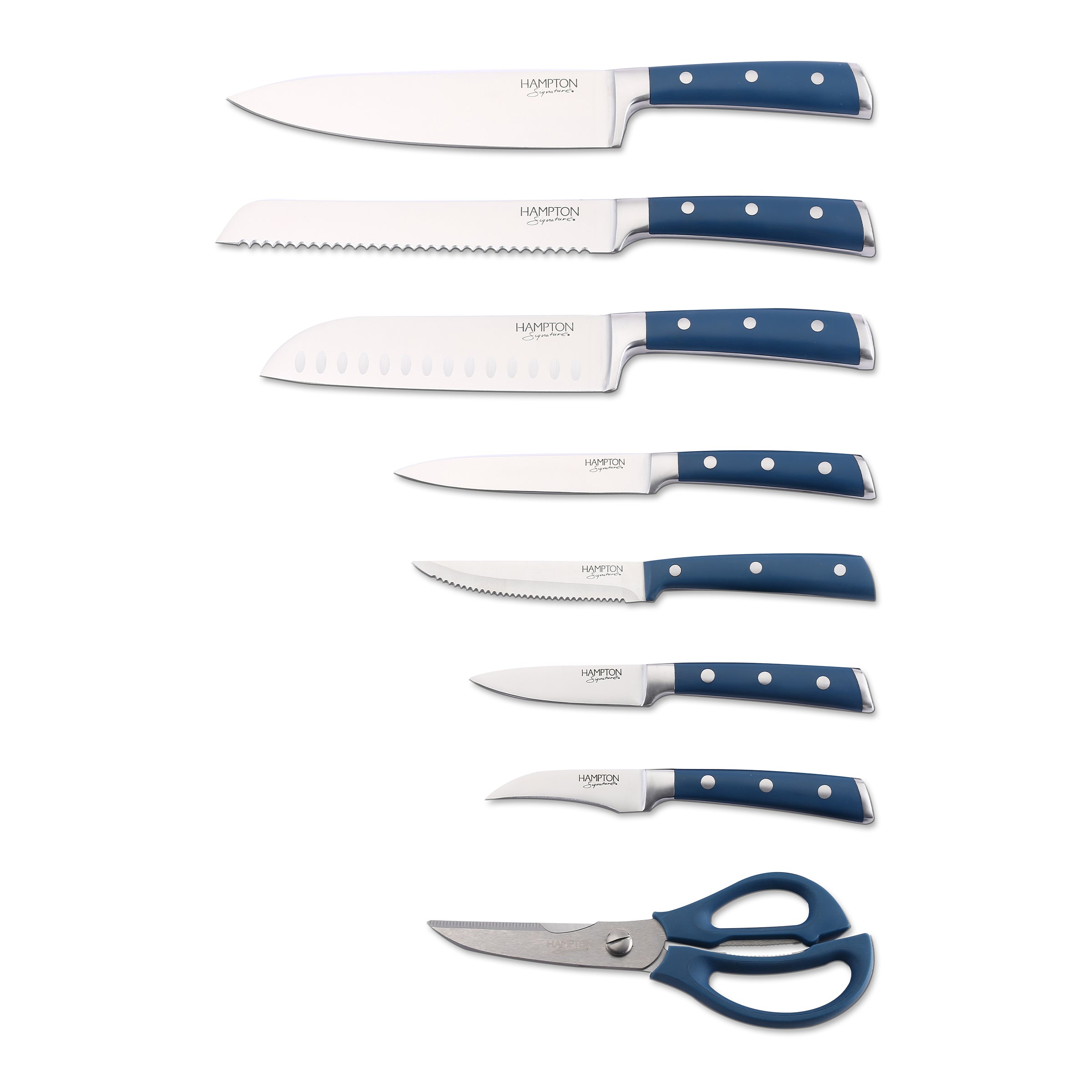 14-Piece Cutlery Set with Wood Block & Ergonomic Handles | Stellar