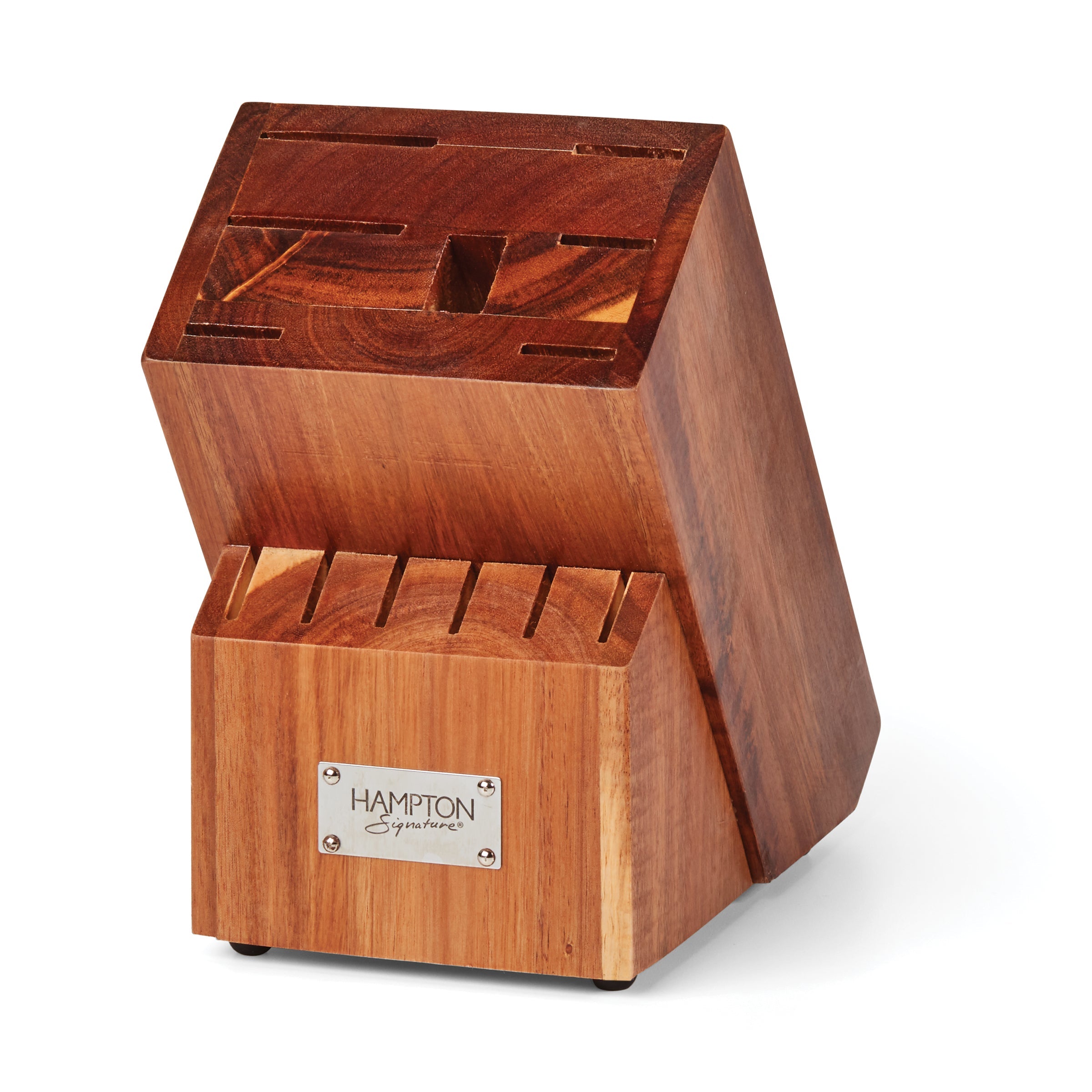 14-Piece Cutlery Set with Wood Block & Ergonomic Handles | Stellar