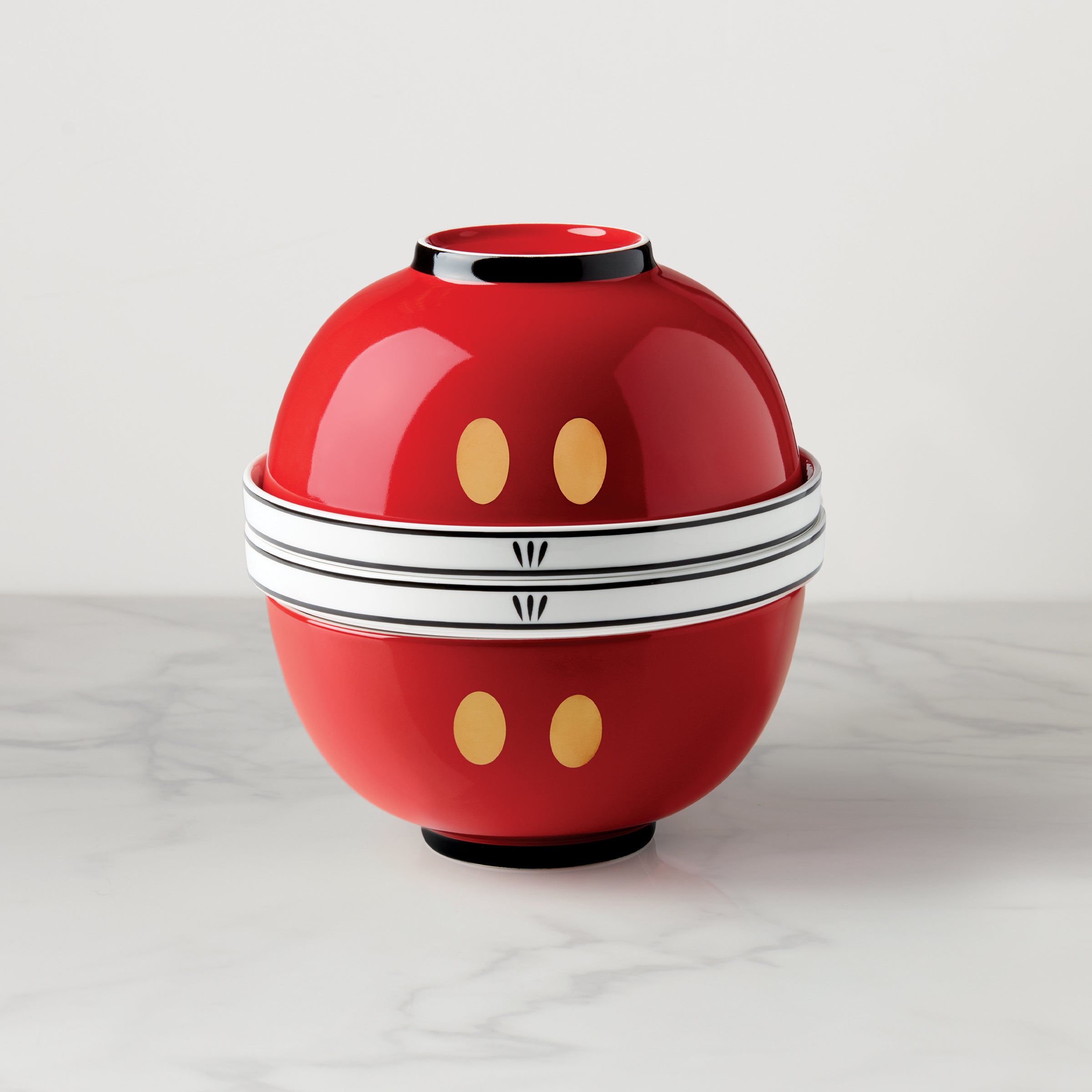 Disney Nesting Dinnerware Set - 8-Piece Luna Collection
