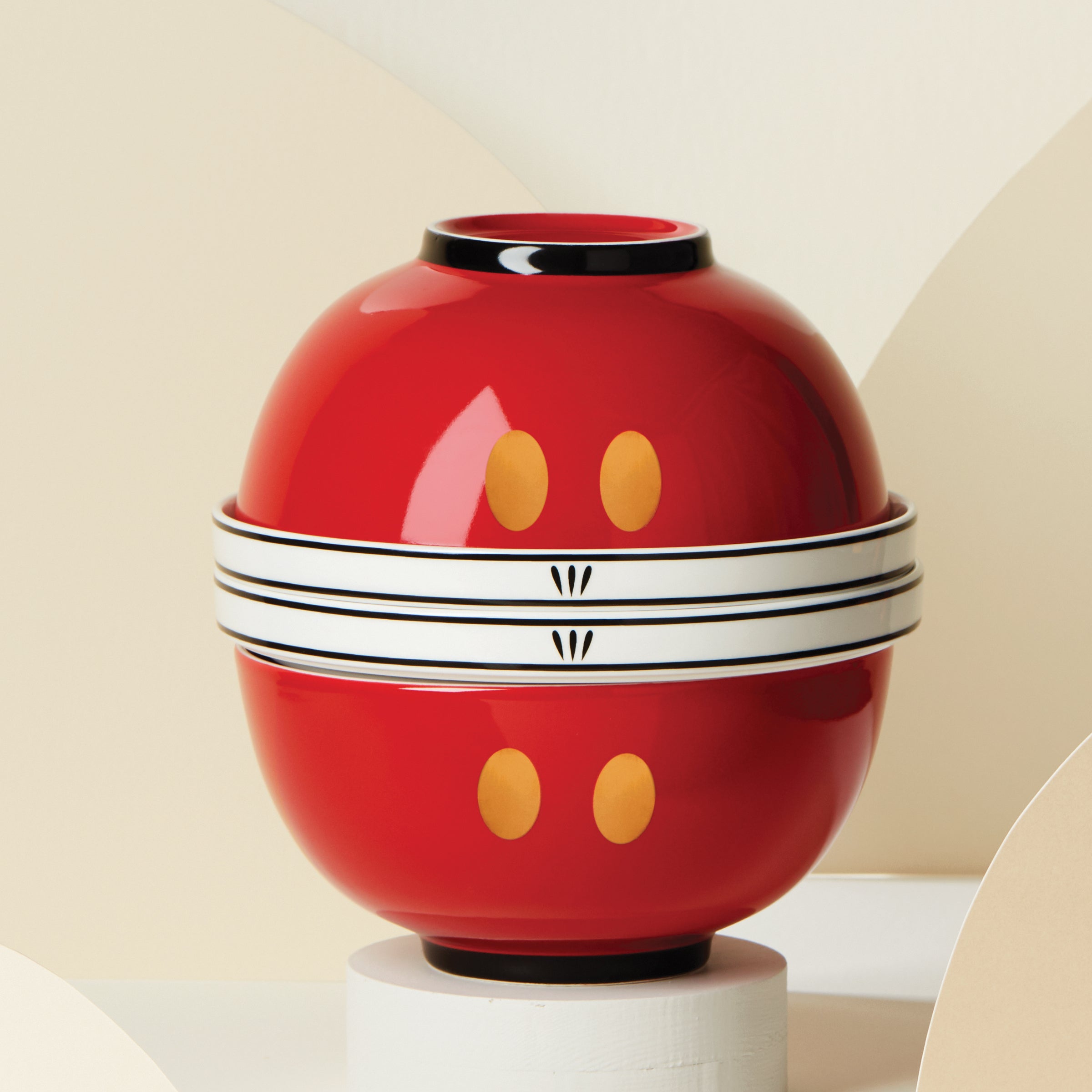 Disney Nesting Dinnerware Set - 8-Piece Luna Collection