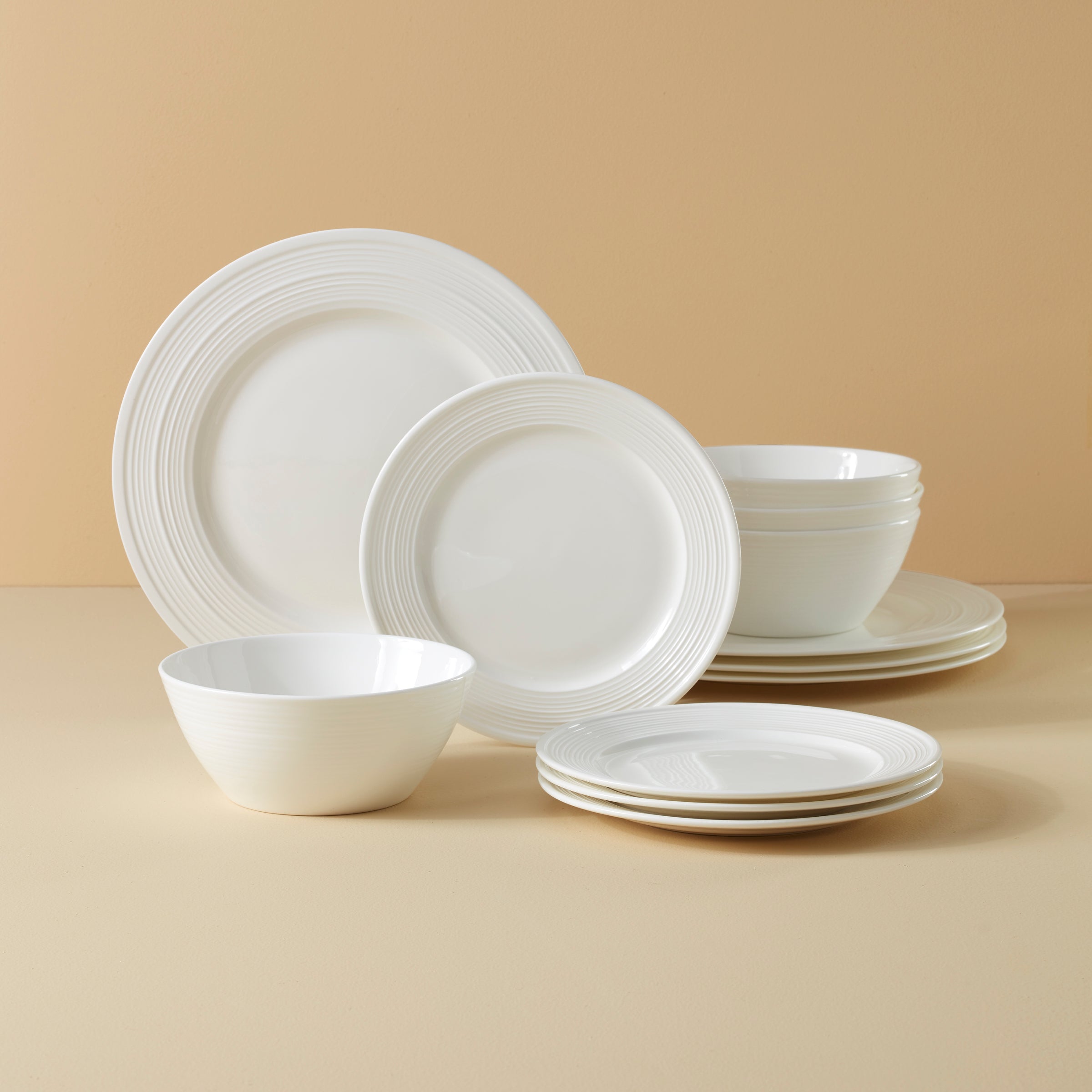Branford 12-Piece Bone China Dinnerware Set | Gorham
