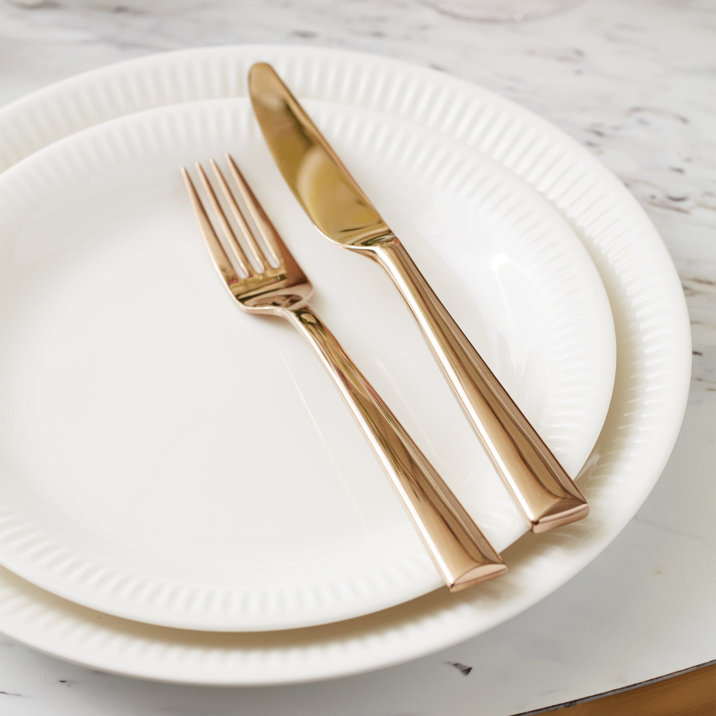 White Porcelain Accent Plates - Set of 4 | Lenox Profile