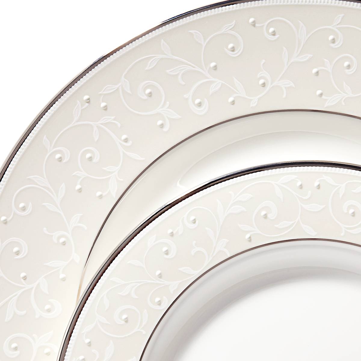 Opal Innocence Bone China Place Setting | 5-Piece Dishwasher-Safe