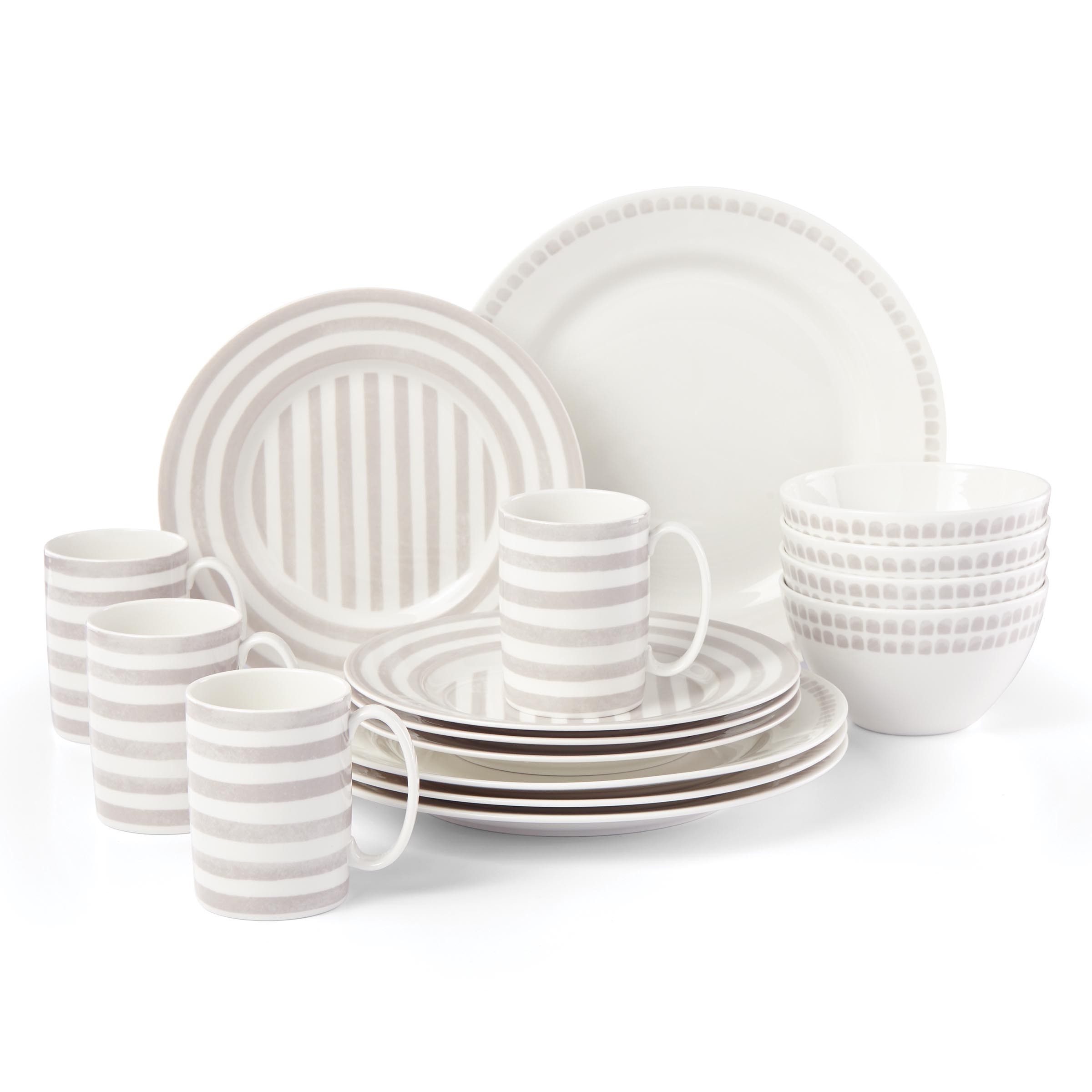 16-Piece Porcelain Dinnerware Set | Charlotte Street North