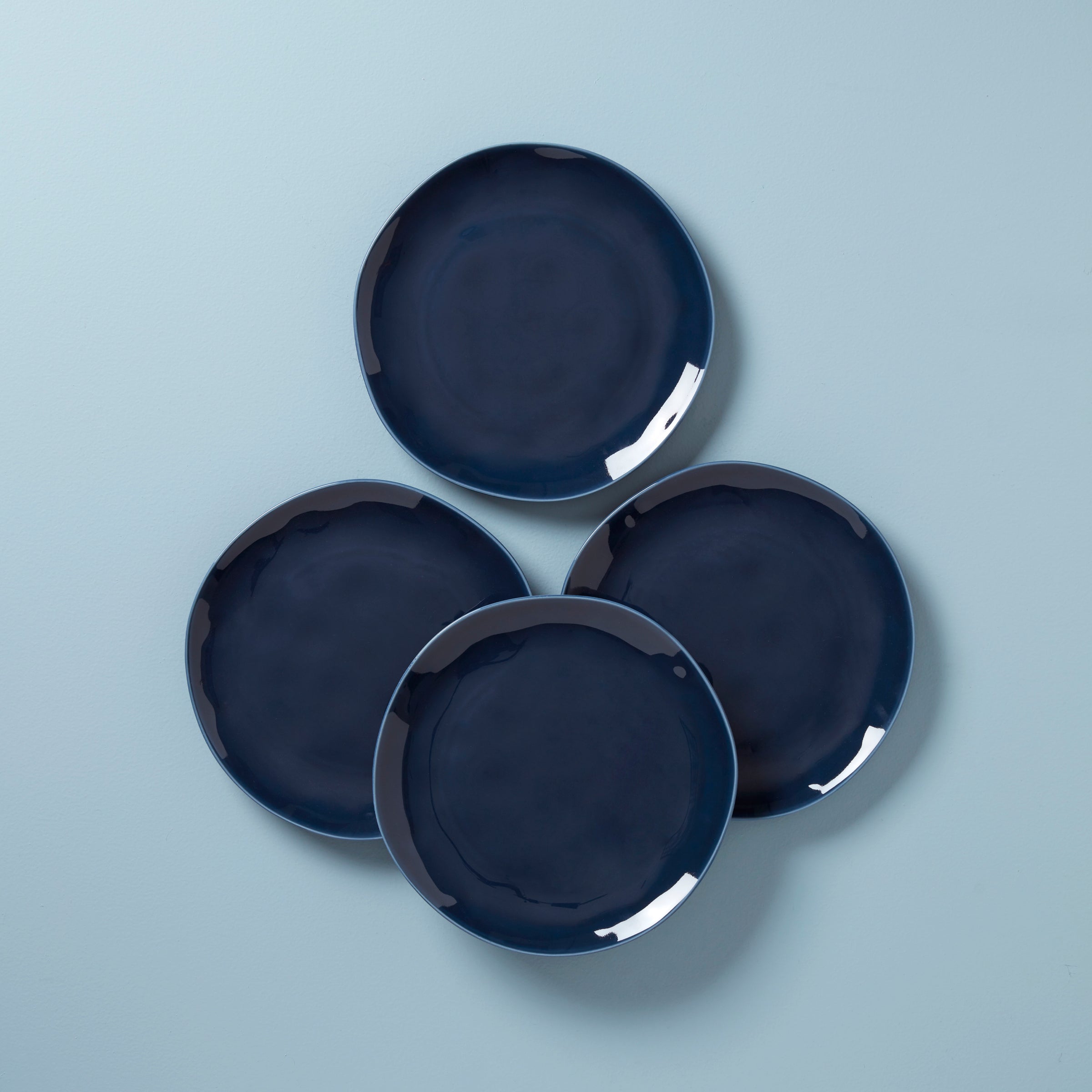 Blue Dinner Plates Set of 4 | Bay Colors