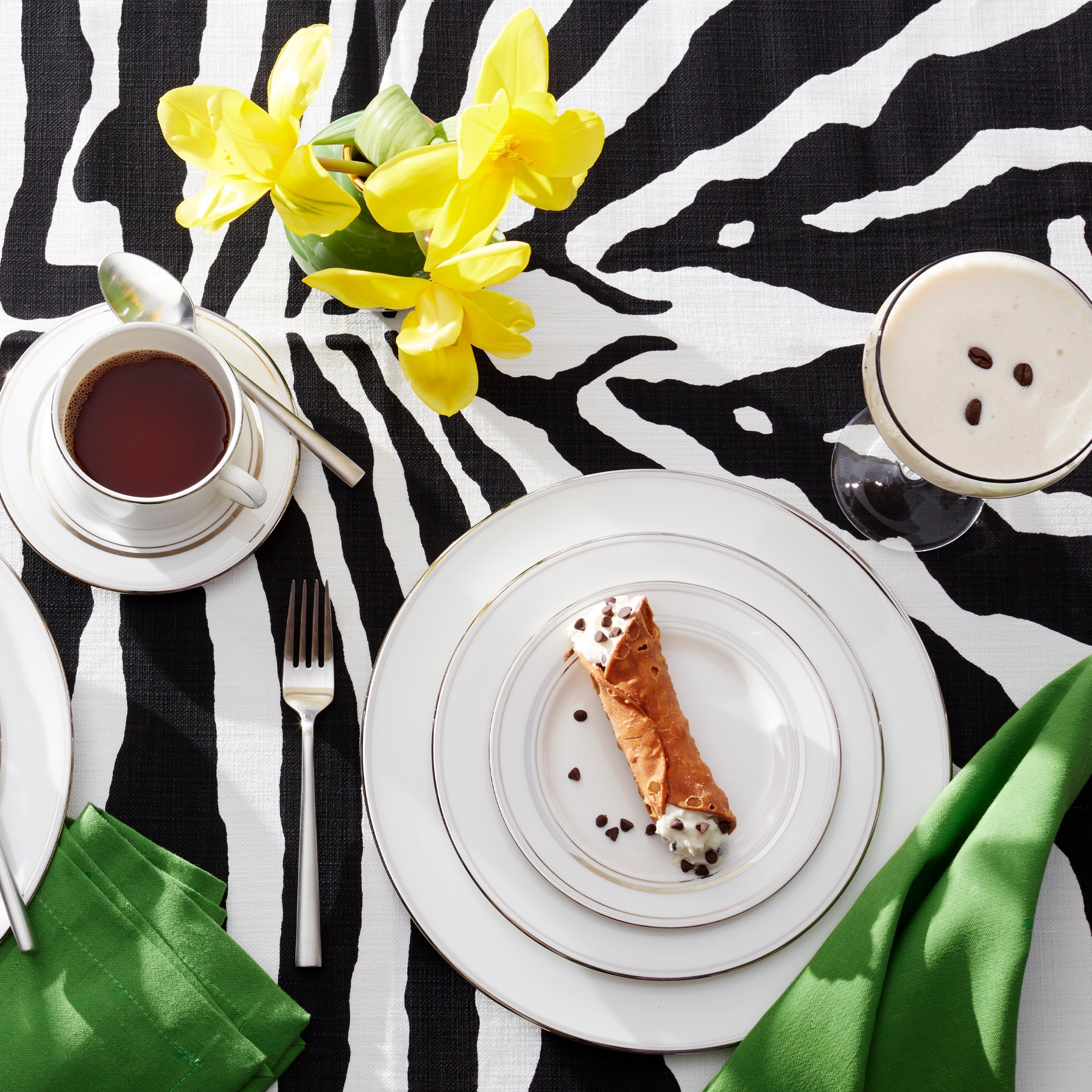 Navy Blue Saucer Plate for Elegant Dining | Kate Spade Library Lane