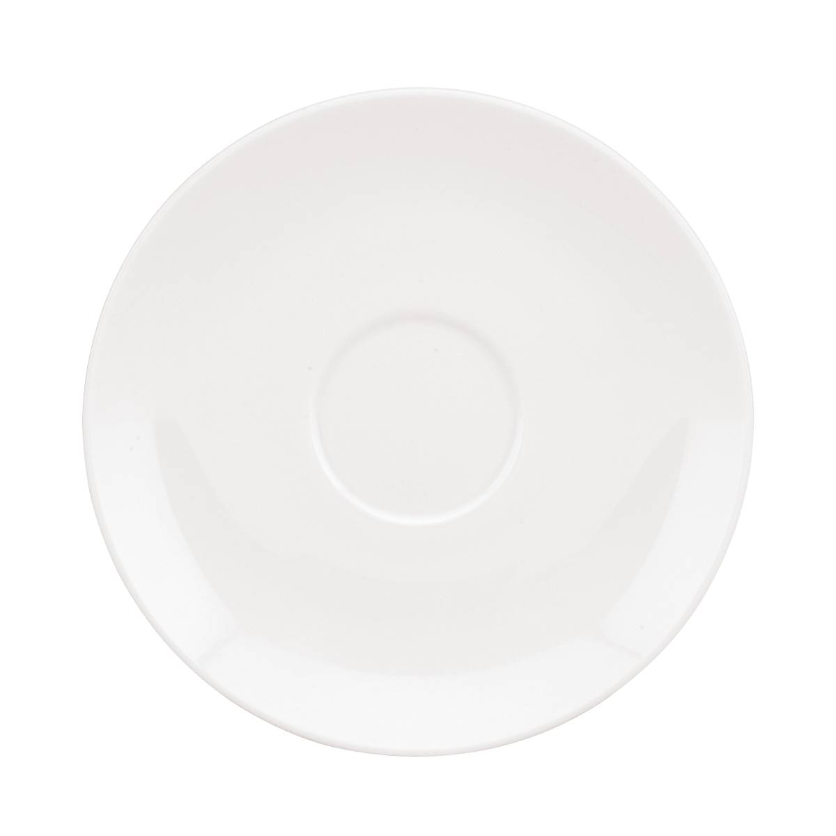 Bone China Dual Round Saucer for Elegant Table Setting